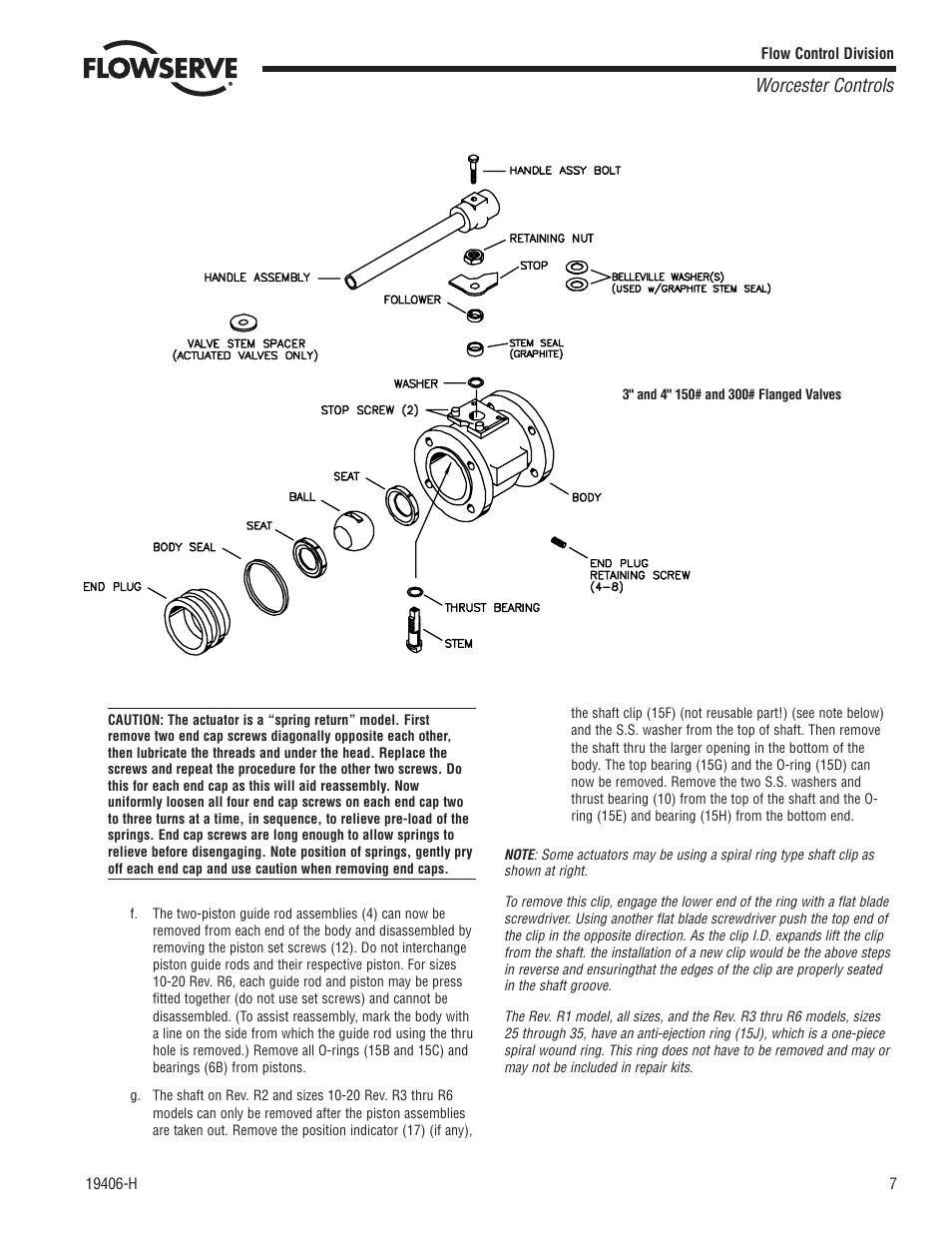 Worcester controls | Flowserve 51 Series Fire-Safe Valves User Manual | Page 7 / 12