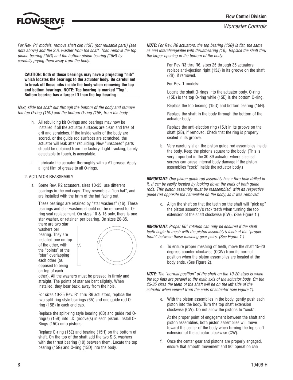 Worcester controls | Flowserve 51 Series Fire-Safe Valves User Manual | Page 8 / 12