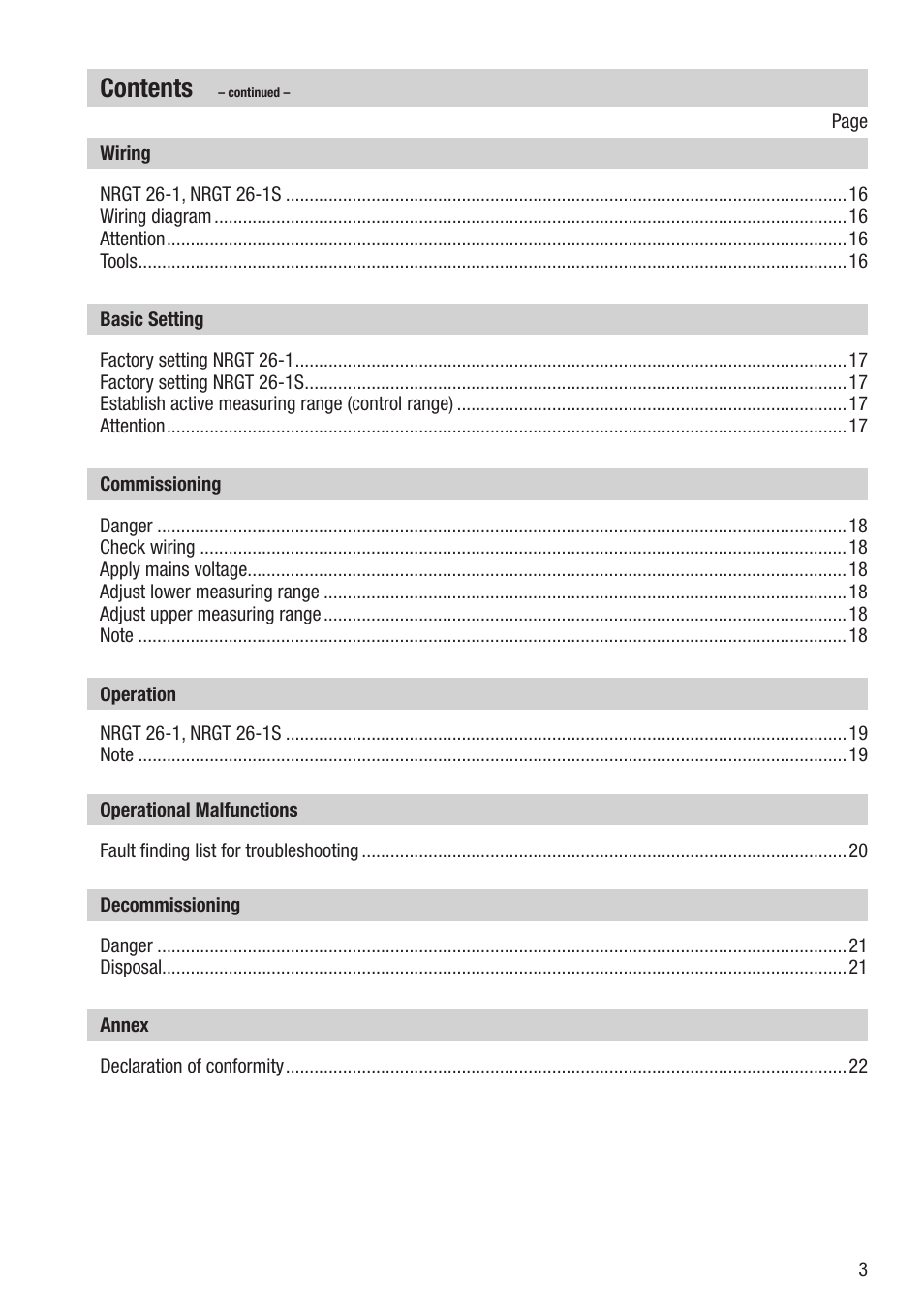 Flowserve NRGT26-1 User Manual | Page 3 / 24