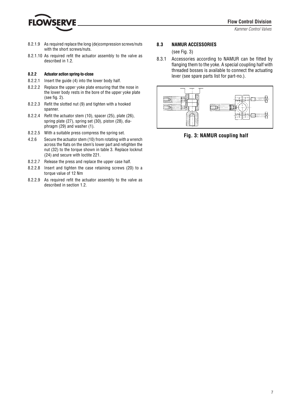 Flowserve 2 Series P2 Type User Manual | Page 7 / 8