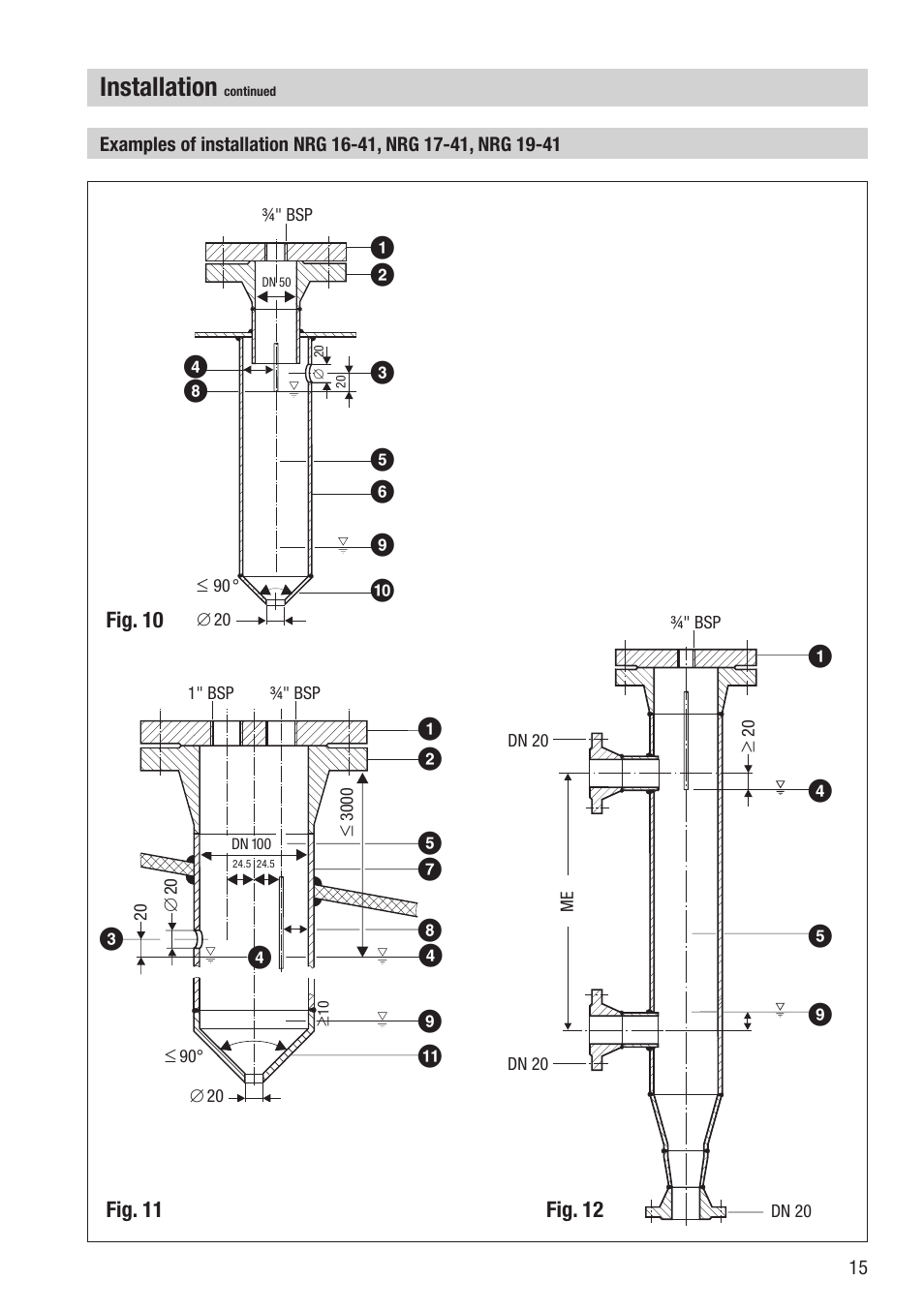 Installation | Flowserve NRG16-41 User Manual | Page 15 / 28