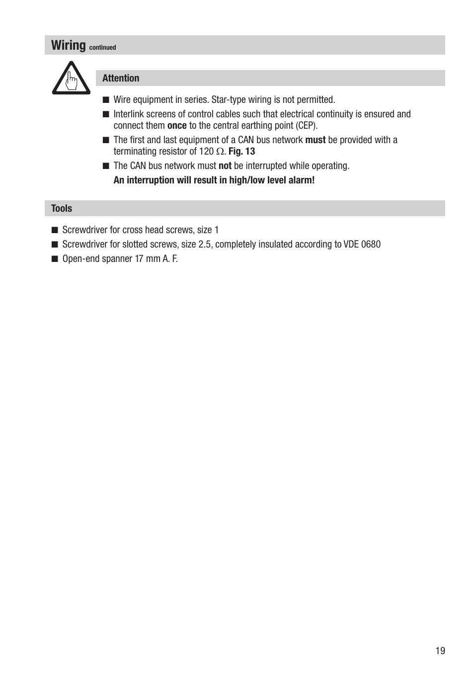 Wiring | Flowserve NRG16-41 User Manual | Page 19 / 28