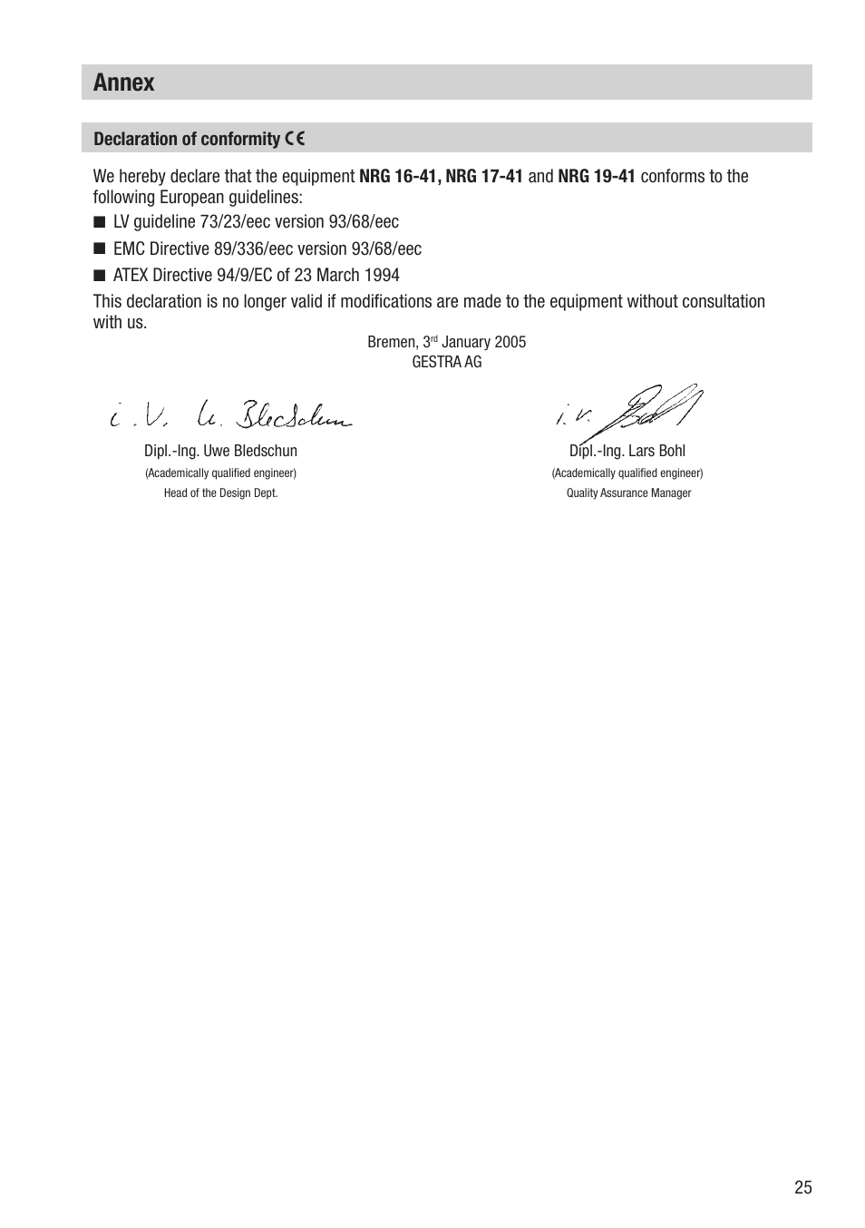 Annex | Flowserve NRG16-41 User Manual | Page 25 / 28
