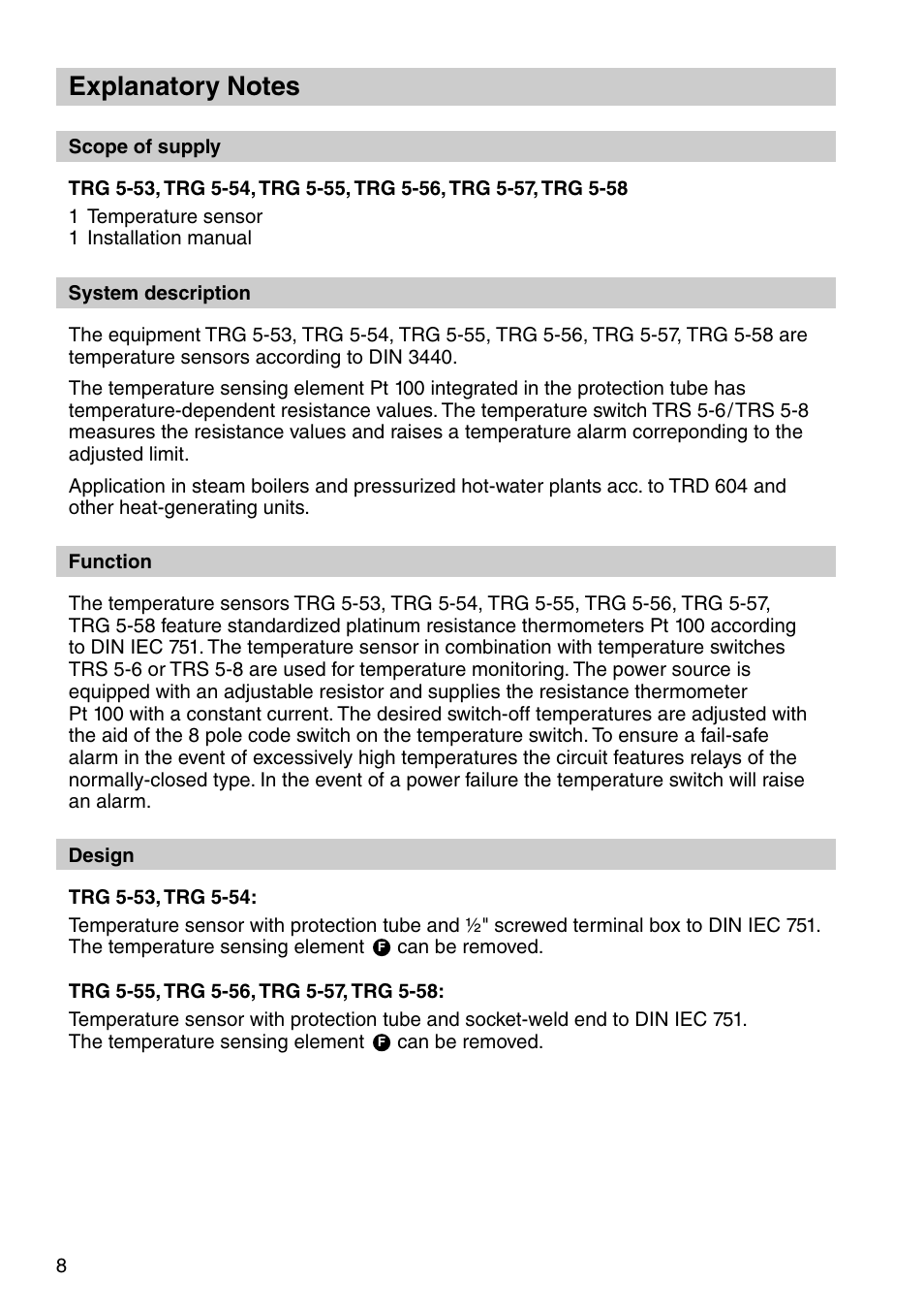 Flowserve TRG5-53 User Manual | Page 8 / 16