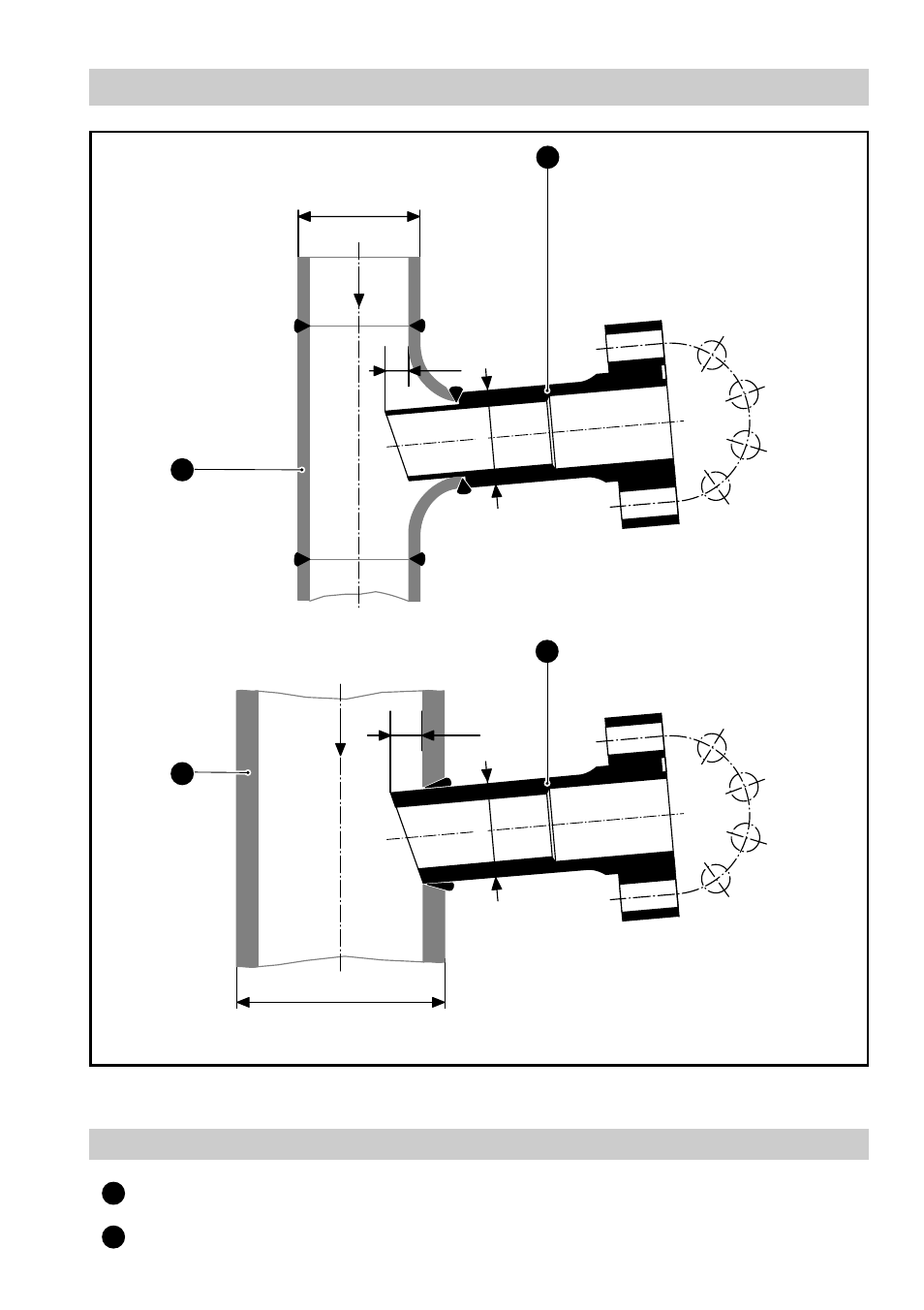 Examples of installation | Flowserve NRG211-1 Level Probe User Manual | Page 21 / 22