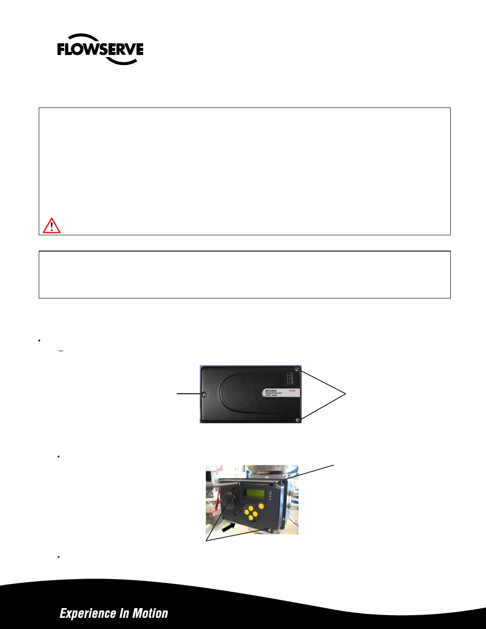 Maintenance/service | Flowserve APEX A9000 Accord User Manual | Page 35 / 42