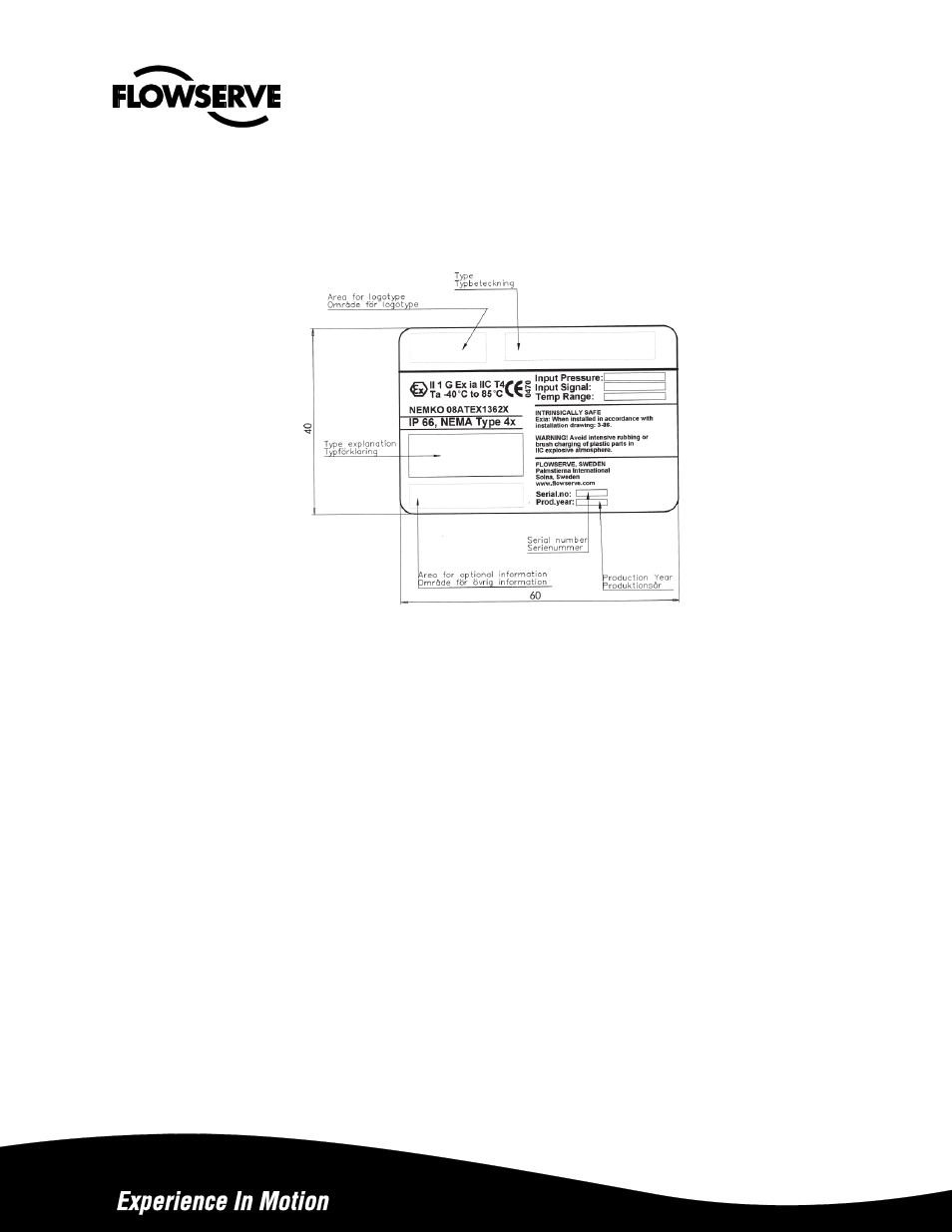 Flowserve APEX A9000 Accord User Manual | Page 6 / 42