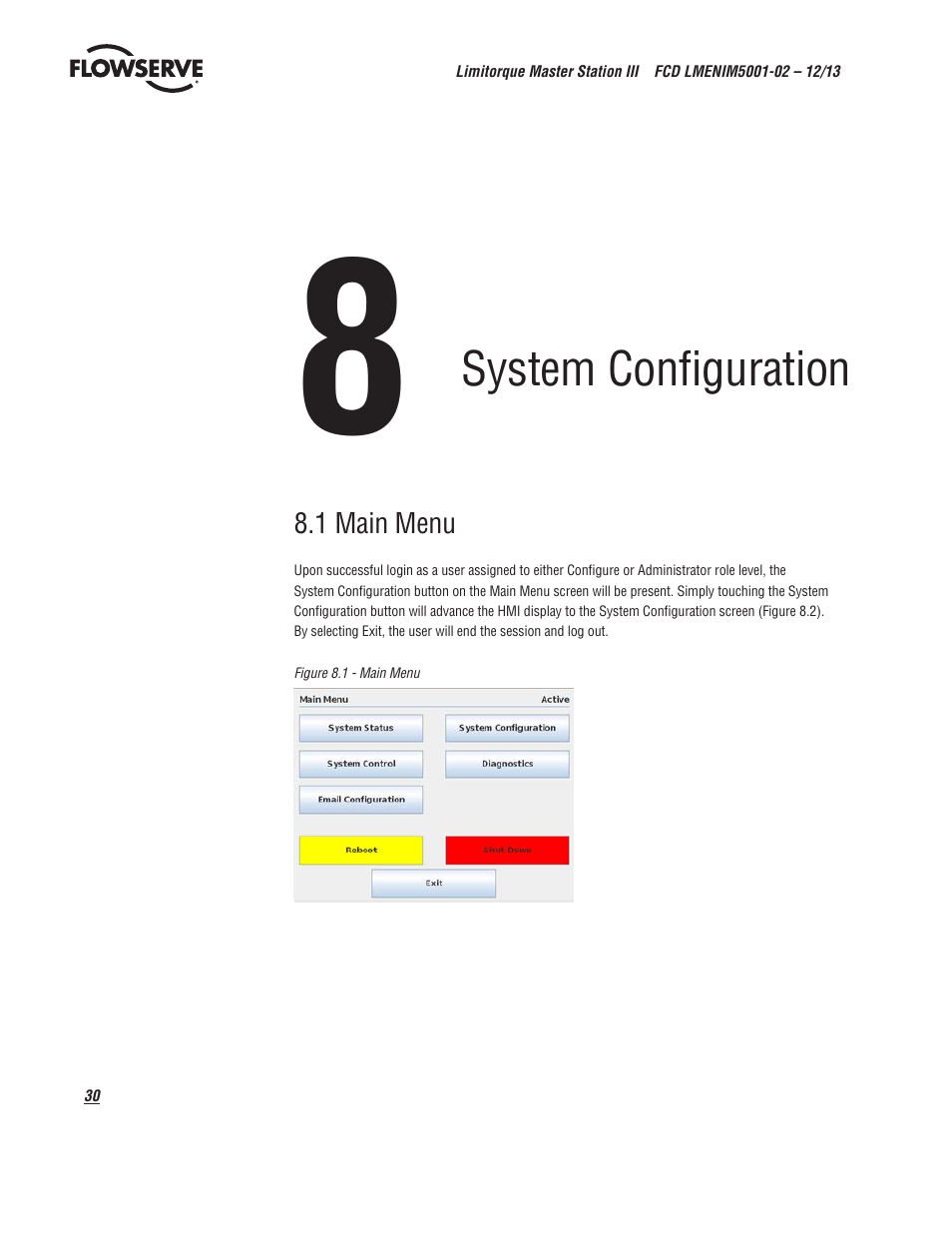 Flowserve Limitorque Master Station III User Manual | Page 30 / 70