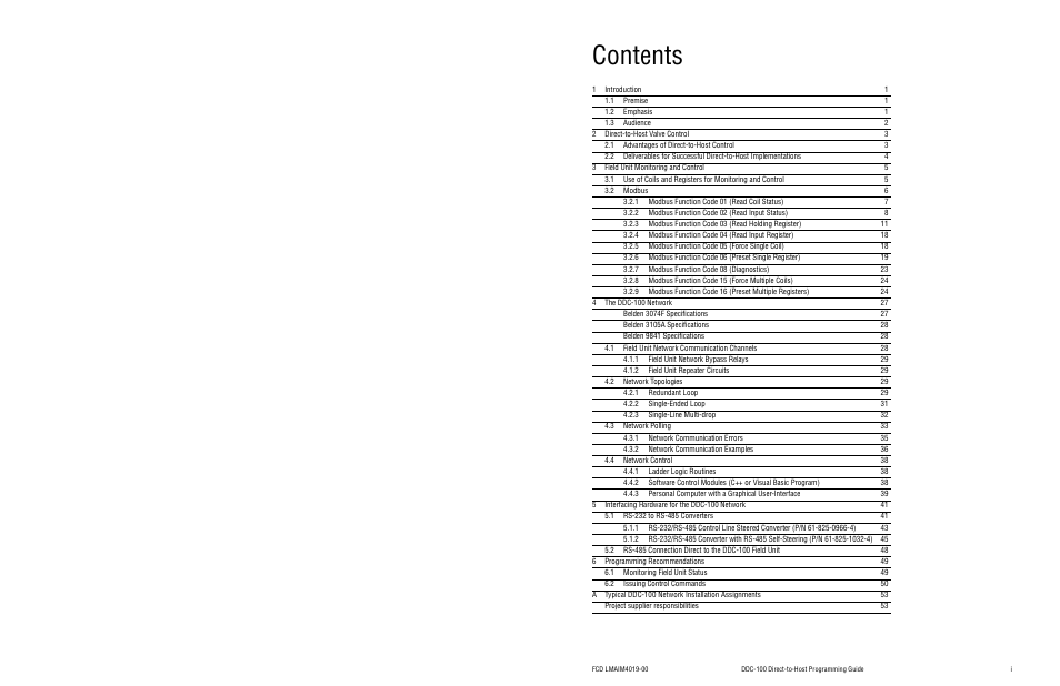 Flowserve DDC-100 Modbus Direct-to-Host User Manual | Page 2 / 33