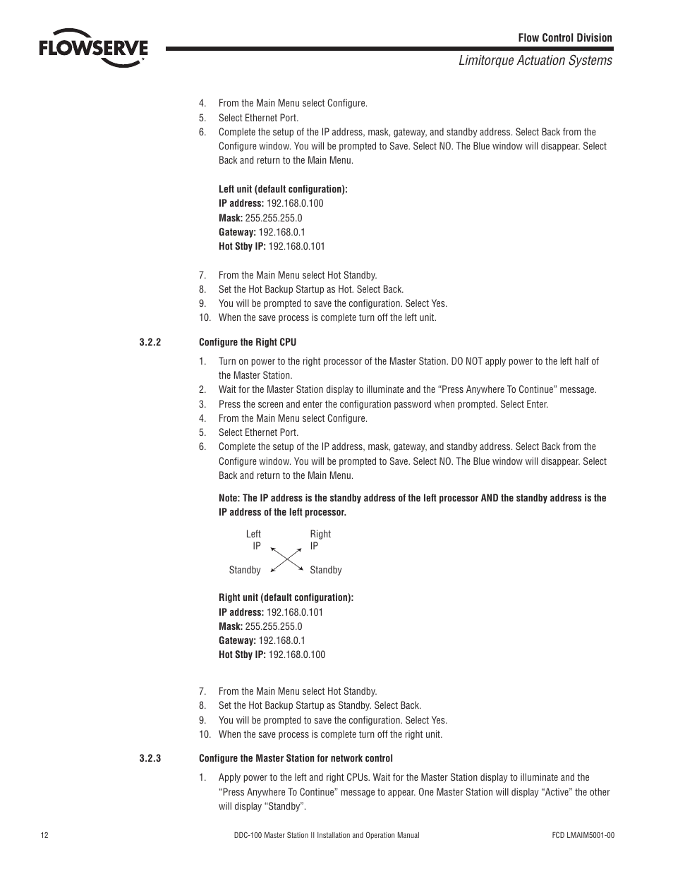 Limitorque actuation systems | Flowserve DDC-100 Master Station II User Manual | Page 12 / 88