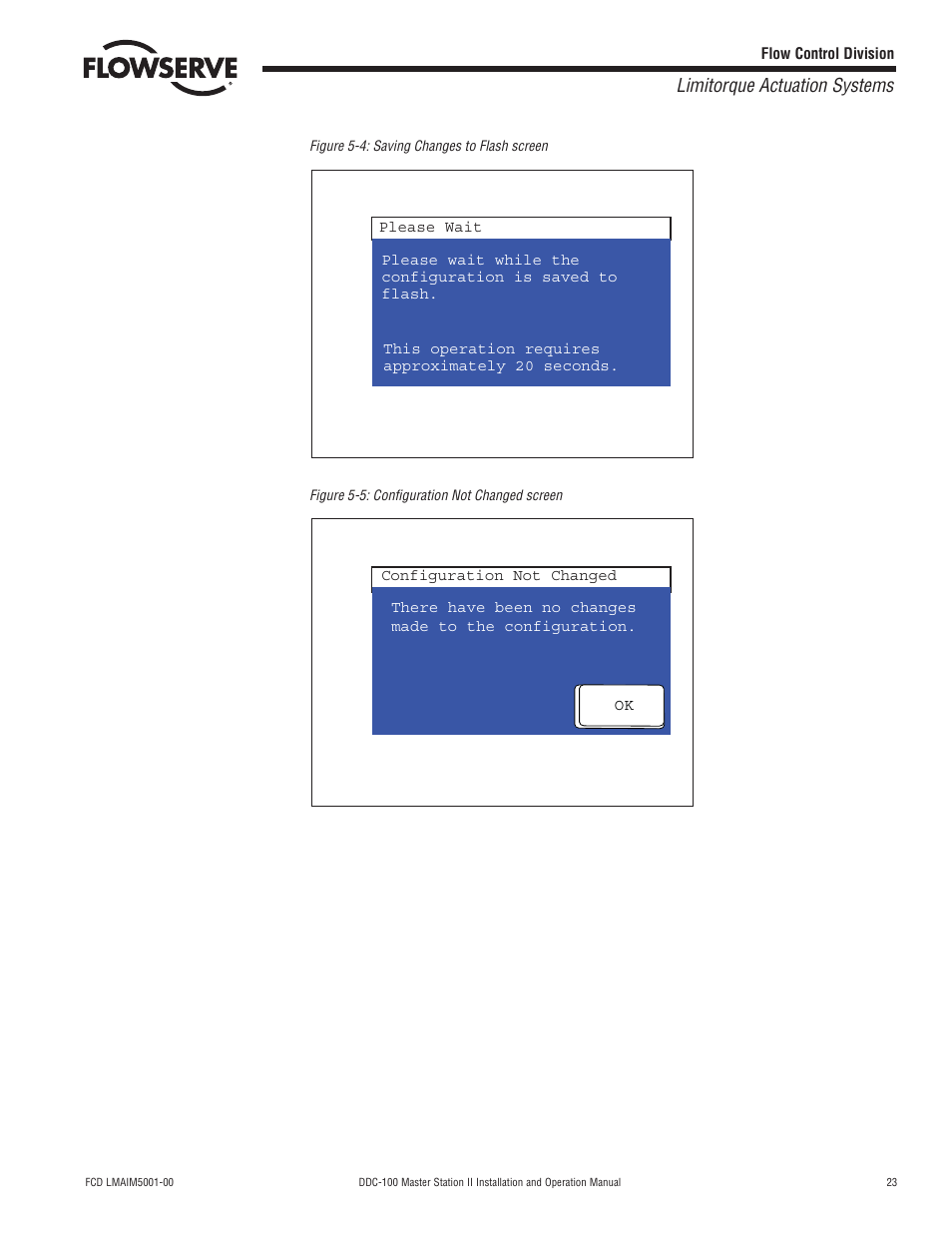 Limitorque actuation systems | Flowserve DDC-100 Master Station II User Manual | Page 23 / 88