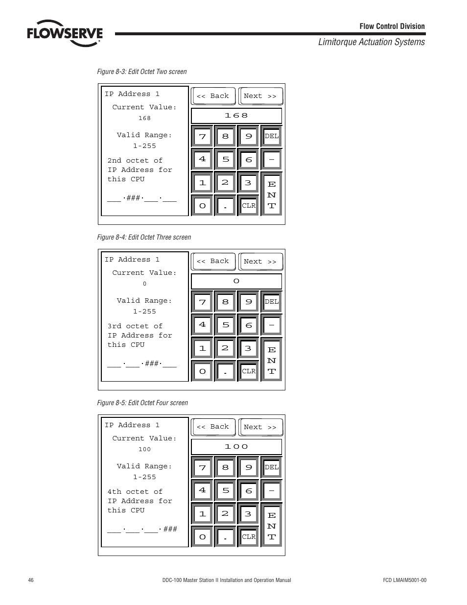 Flowserve DDC-100 Master Station II User Manual | Page 46 / 88