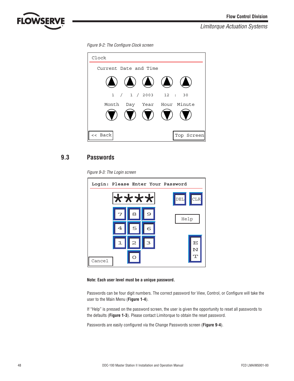 Flowserve DDC-100 Master Station II User Manual | Page 48 / 88