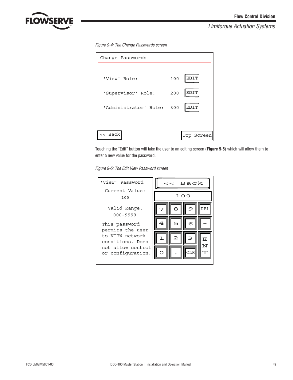 Limitorque actuation systems | Flowserve DDC-100 Master Station II User Manual | Page 49 / 88