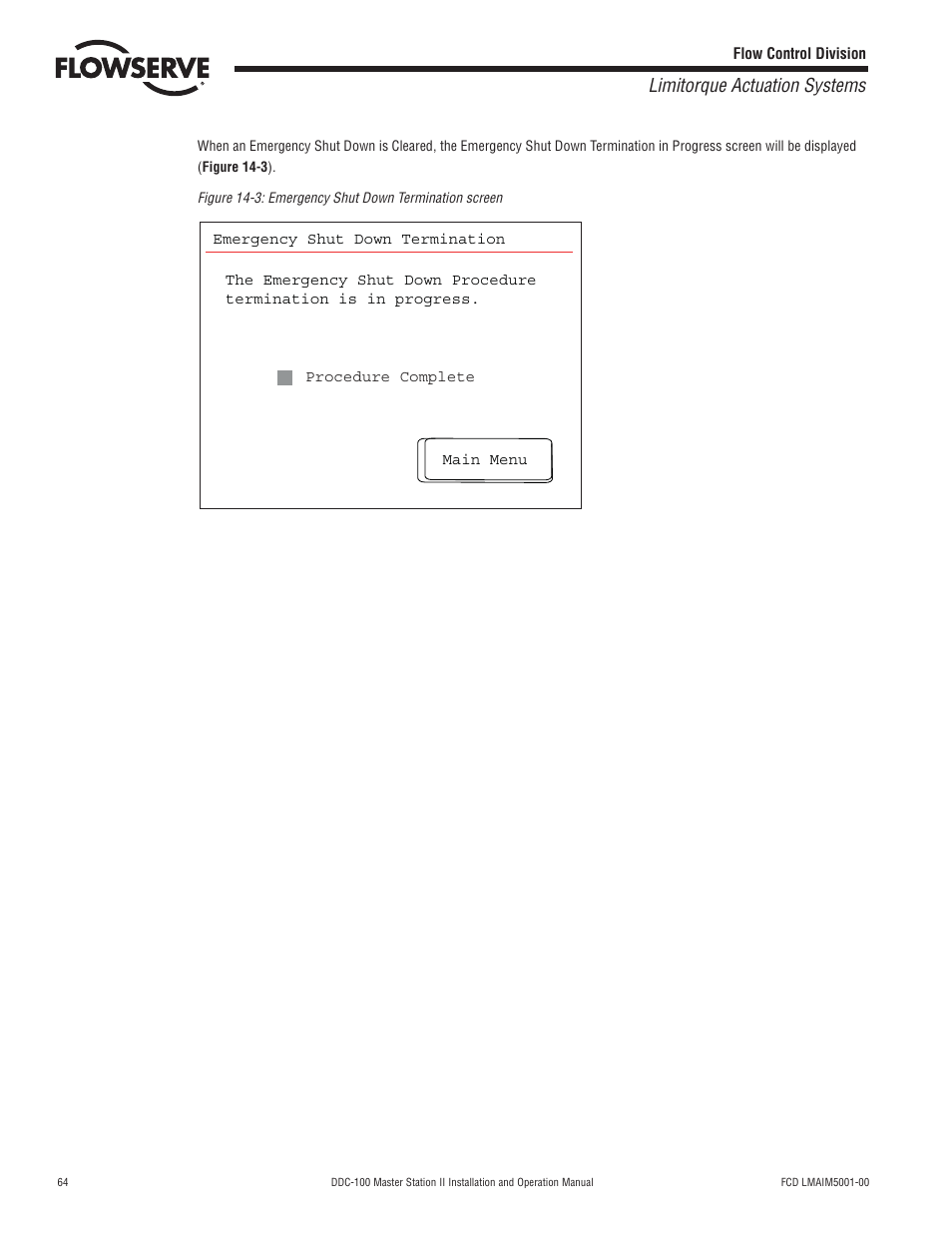 Limitorque actuation systems | Flowserve DDC-100 Master Station II User Manual | Page 64 / 88