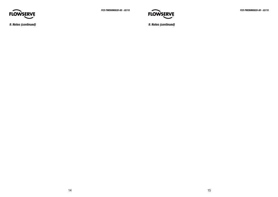 Flowserve Automax PMV DS UltraSwitch User Manual | Page 8 / 9