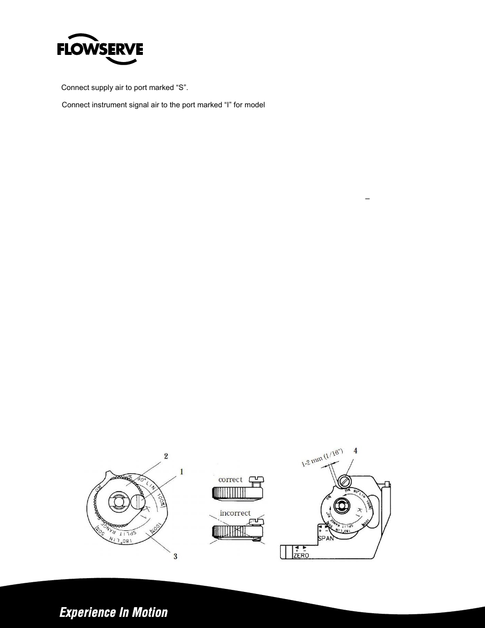 Flowserve APEX W7000 Pneumatic Positioner User Manual | Page 2 / 12