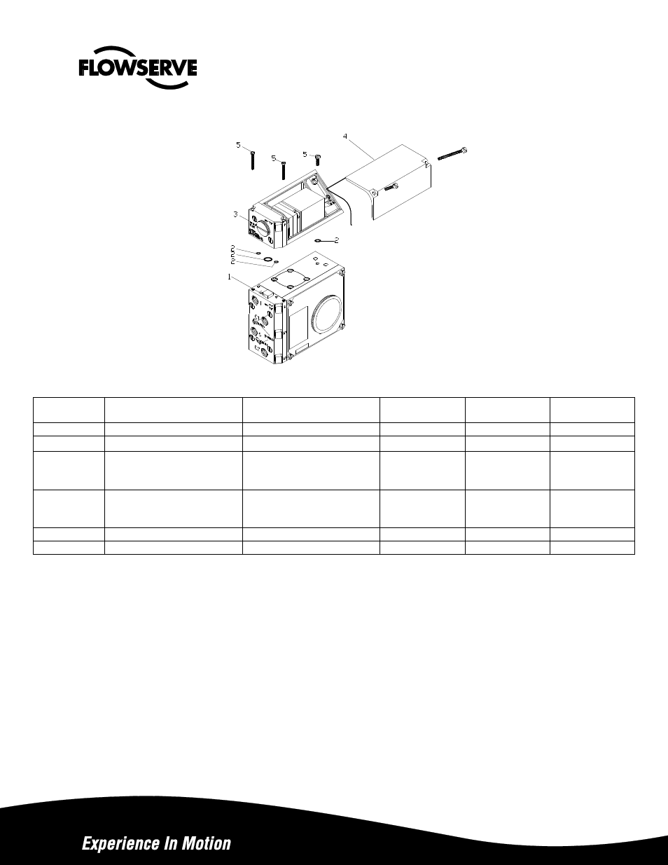 Electrical specifications | Flowserve APEX W7000 Pneumatic Positioner User Manual | Page 6 / 12