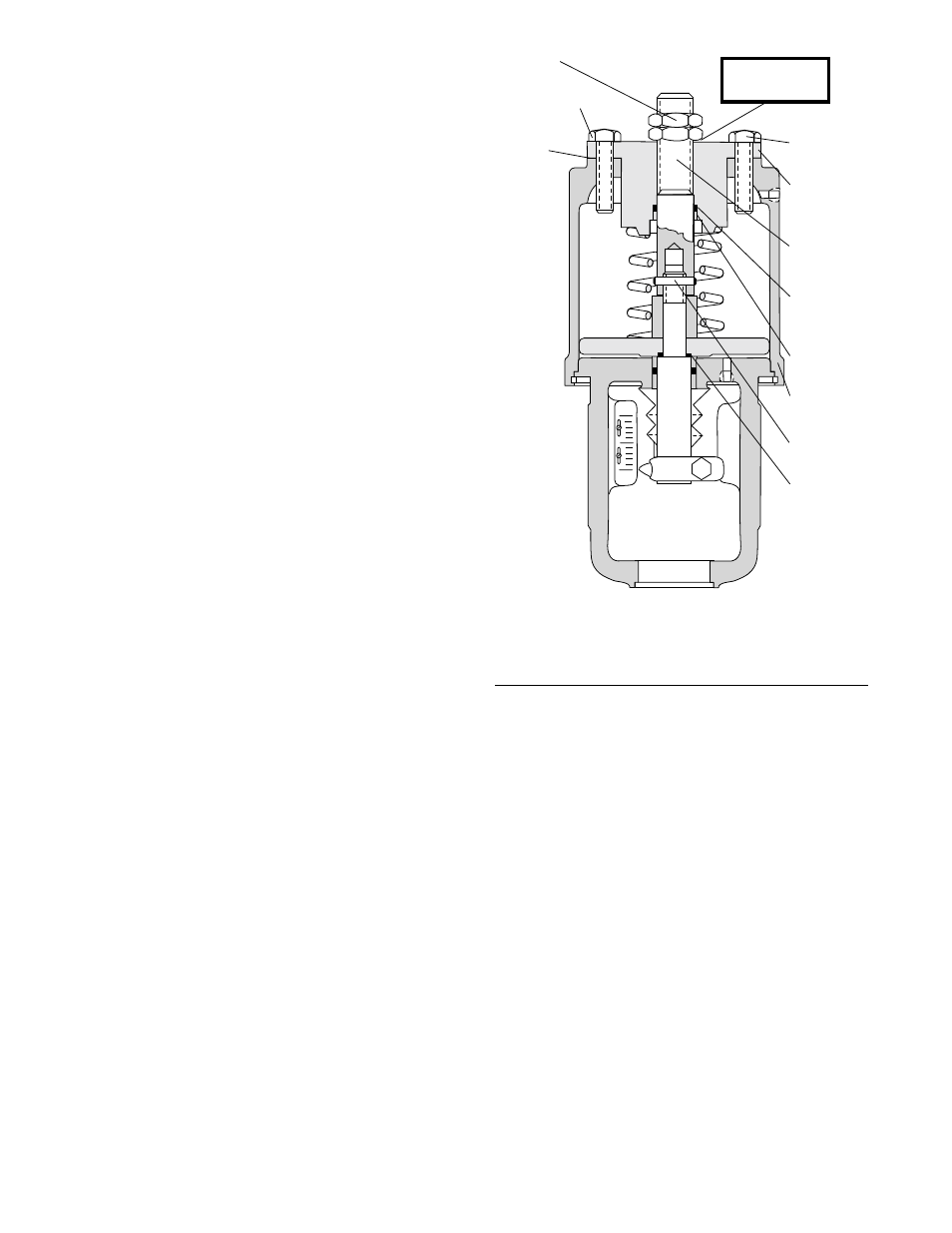 Maintenance, Disassembly, Reassembly | Figure 7: pull-only limit stop | Flowserve Handwheels and Limit Stop User Manual | Page 12 / 12