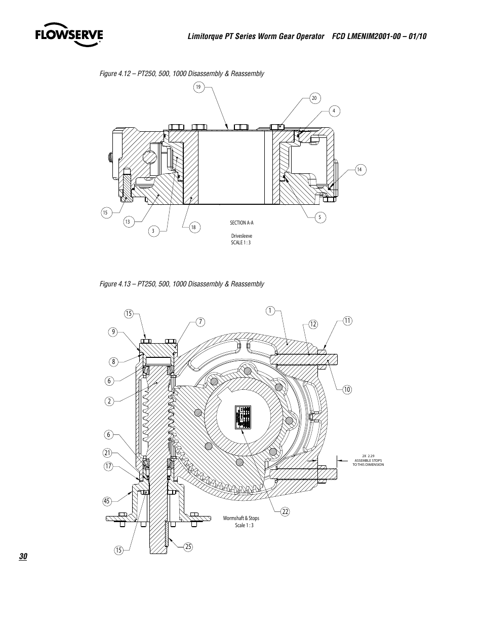 Flowserve PT Series Limitorque User Manual | Page 30 / 44