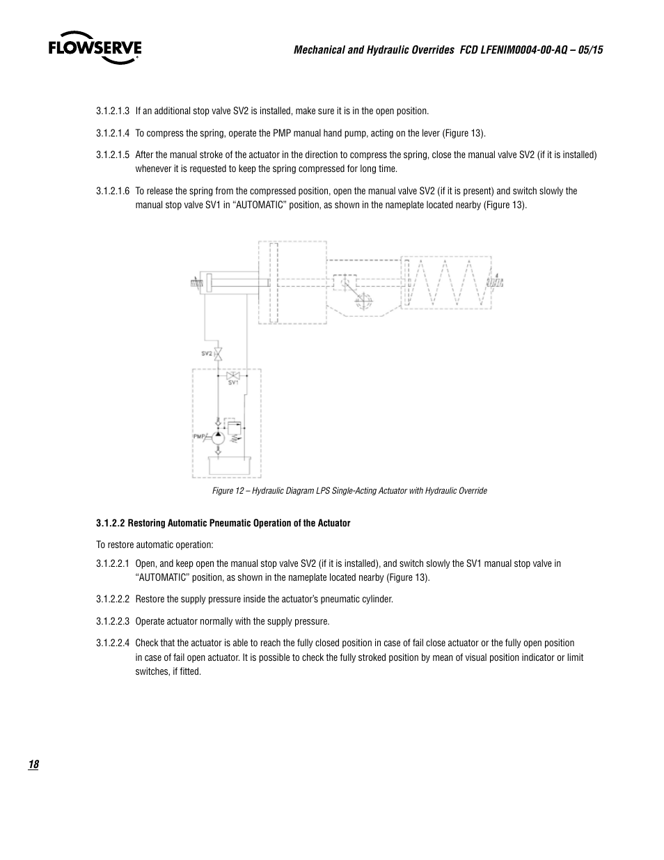 Flowserve Mechanical and Hydraulic User Manual | Page 18 / 28