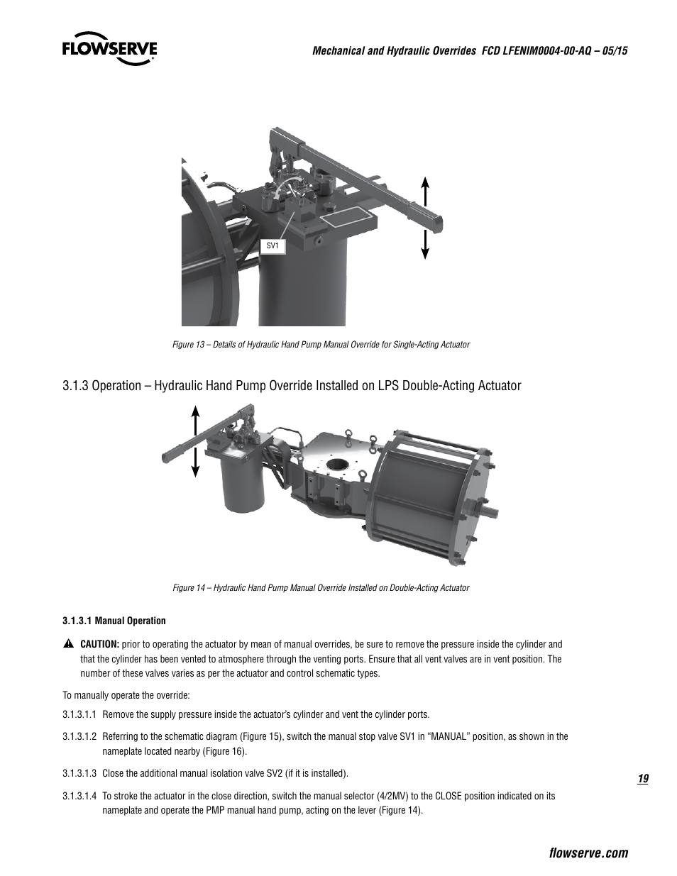 Flowserve Mechanical and Hydraulic User Manual | Page 19 / 28