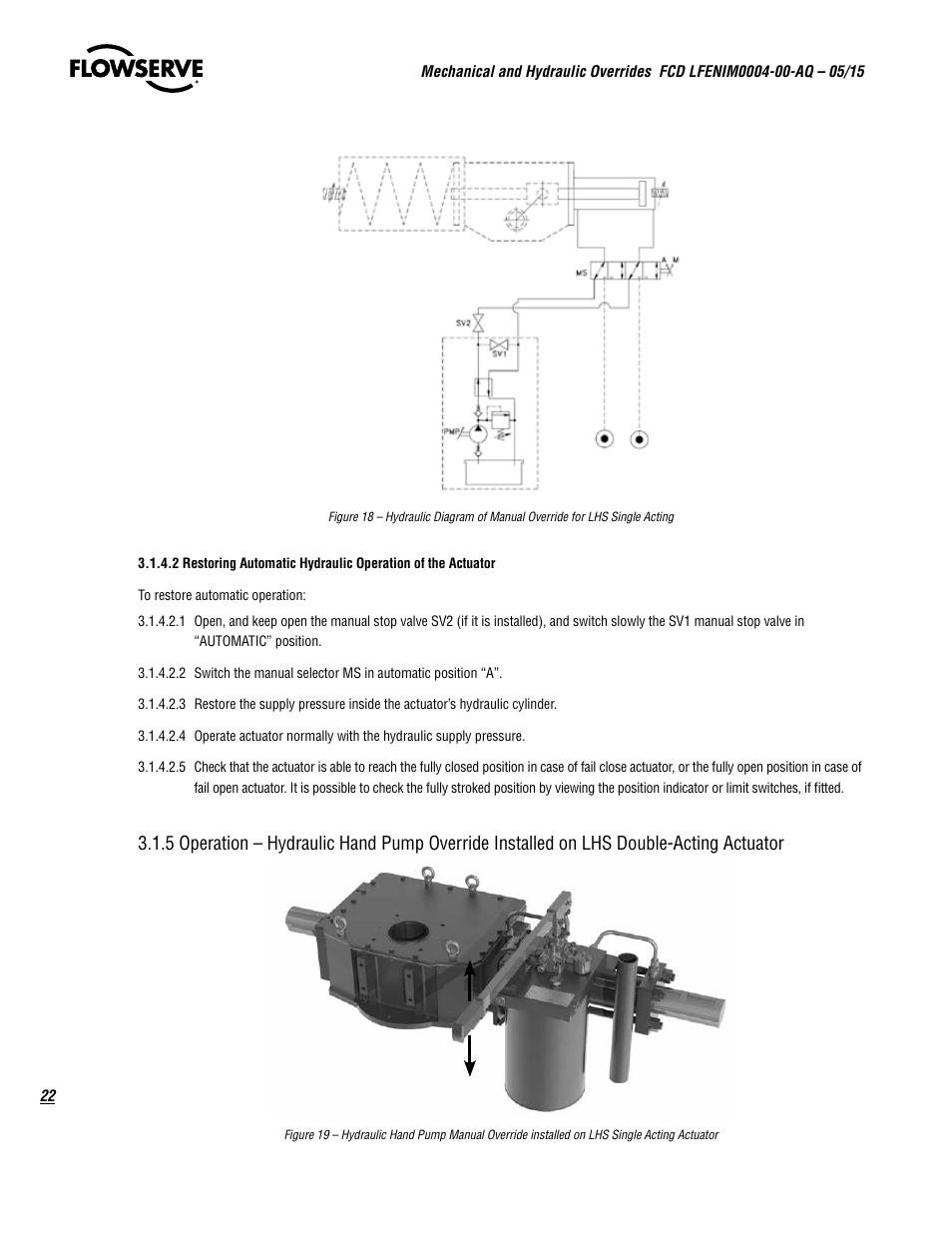Flowserve Mechanical and Hydraulic User Manual | Page 22 / 28