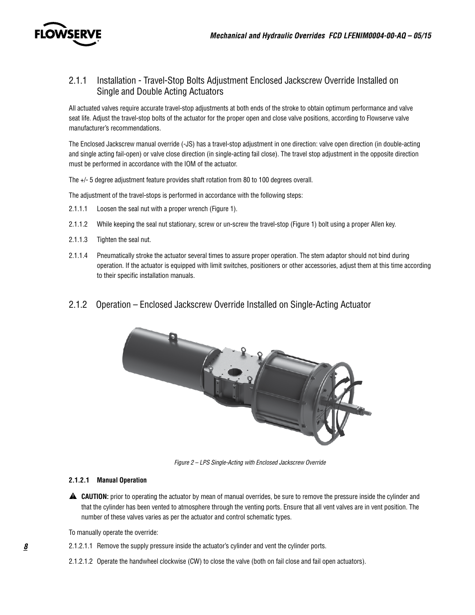 Flowserve Mechanical and Hydraulic User Manual | Page 8 / 28