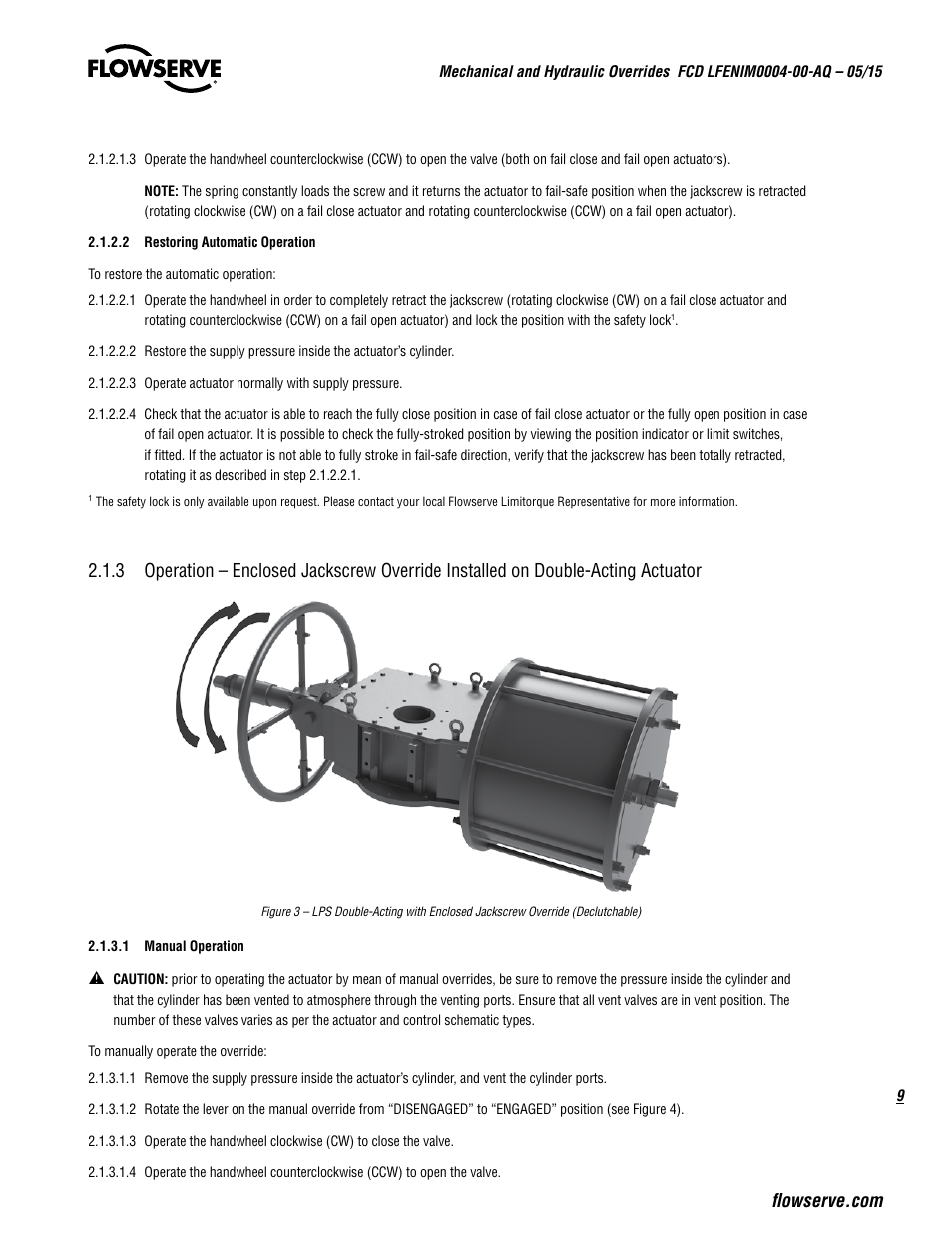 Flowserve Mechanical and Hydraulic User Manual | Page 9 / 28