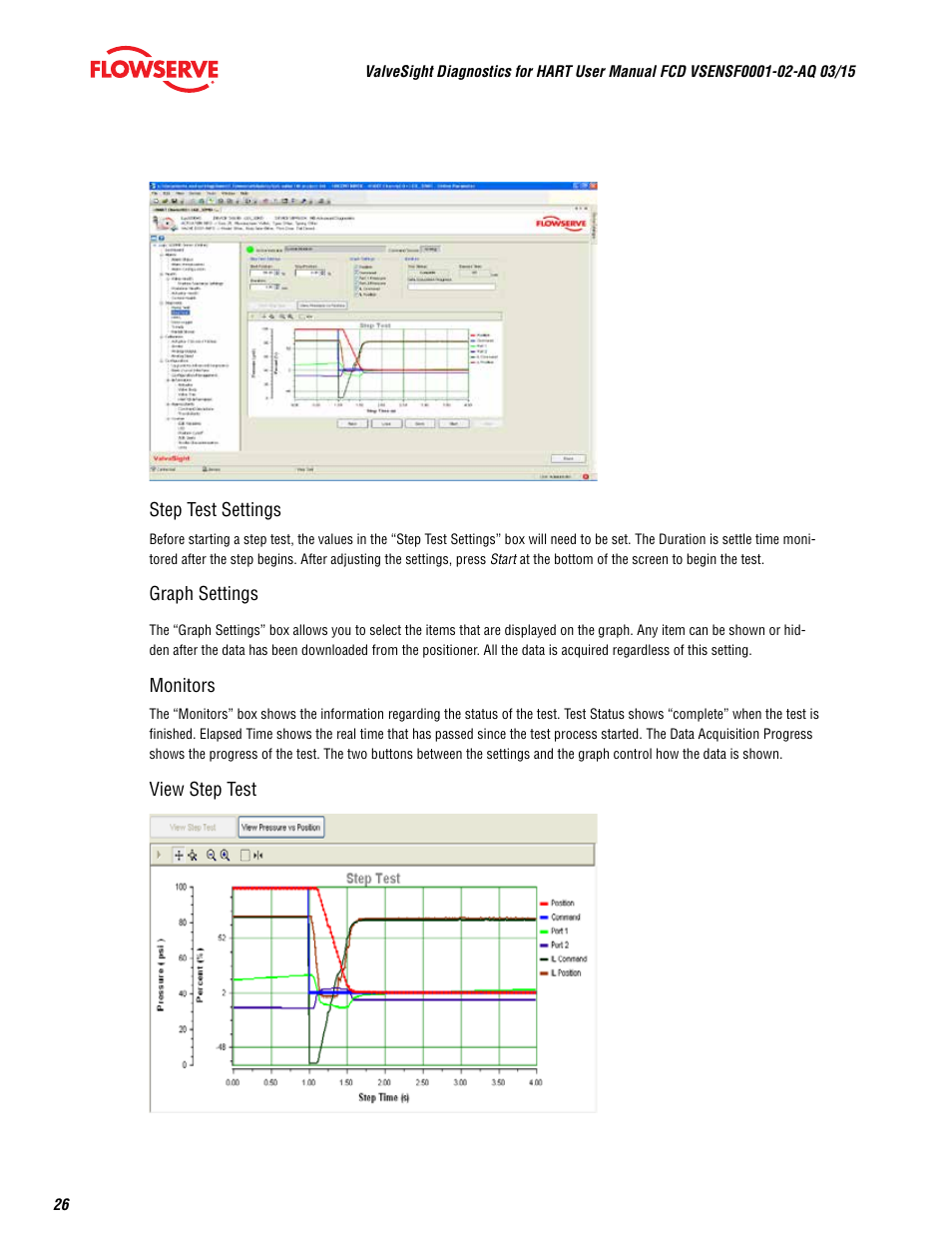 Flowserve ValveSight Diagnostics User Manual | Page 26 / 60