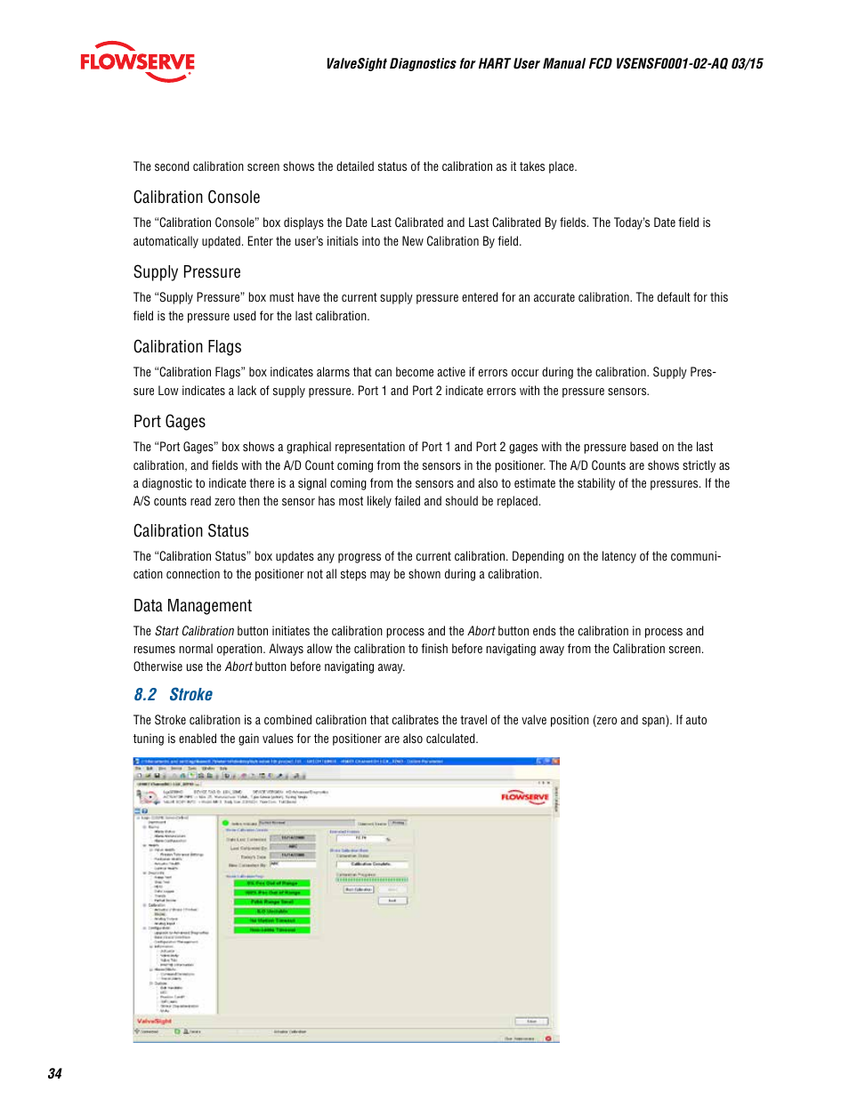 Flowserve ValveSight Diagnostics User Manual | Page 34 / 60