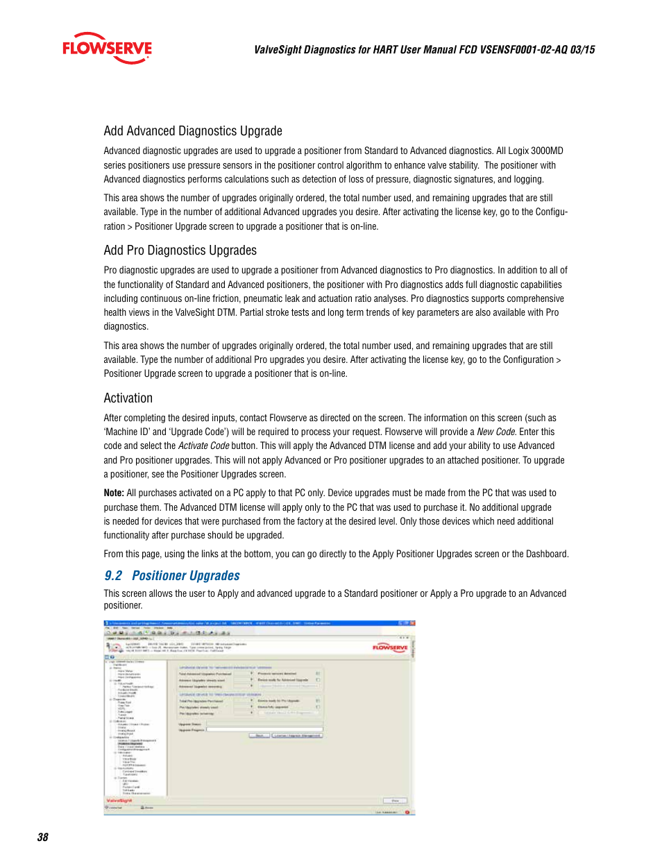 Flowserve ValveSight Diagnostics User Manual | Page 38 / 60