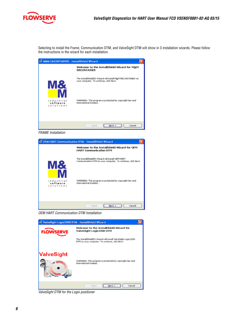 Flowserve ValveSight Diagnostics User Manual | Page 6 / 60