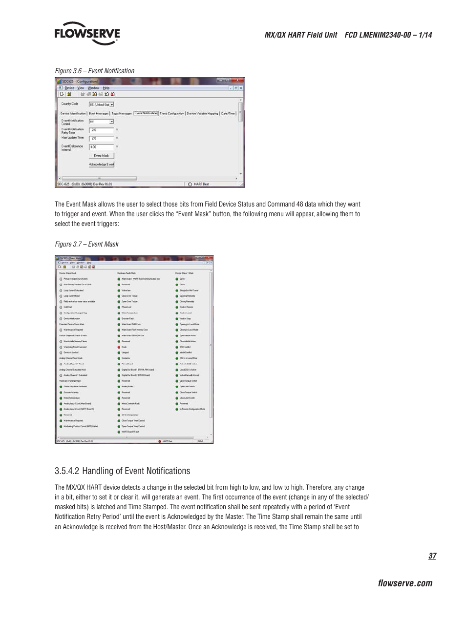 Flowserve MX HART Field Unit User Manual | Page 37 / 72