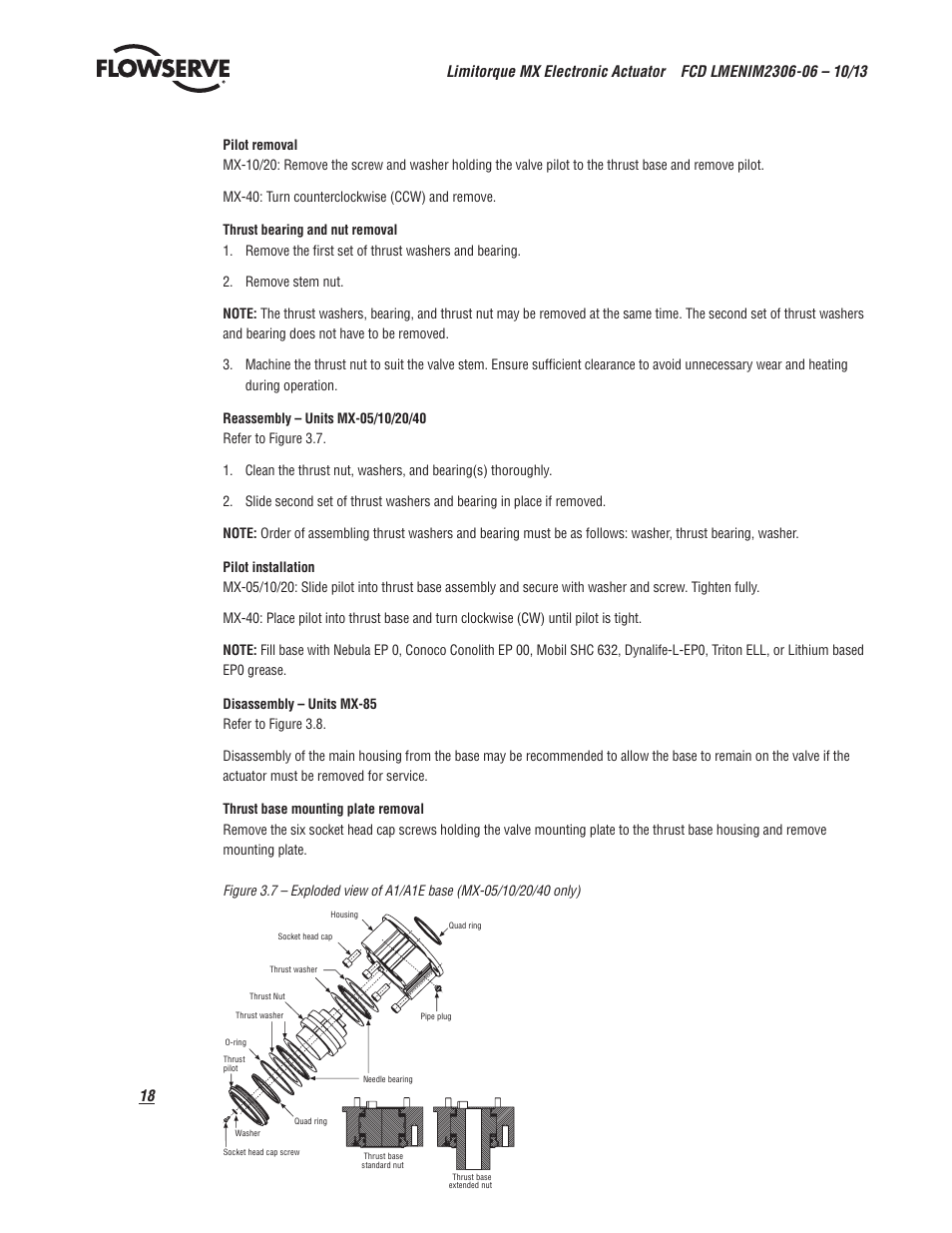 Flowserve MX Electronic Actuator User Manual | Page 18 / 104