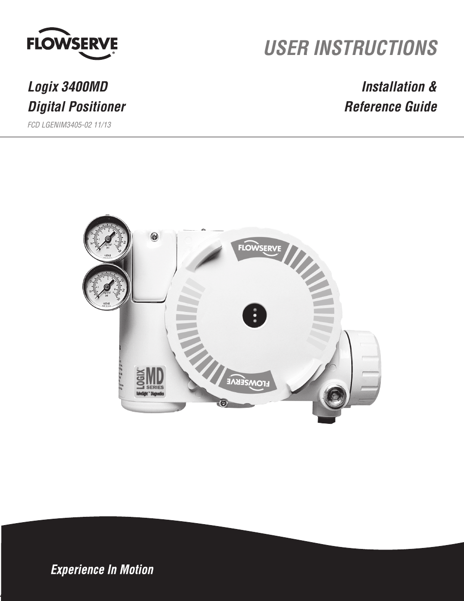 Flowserve 400MD Logix User Manual | 106 pages