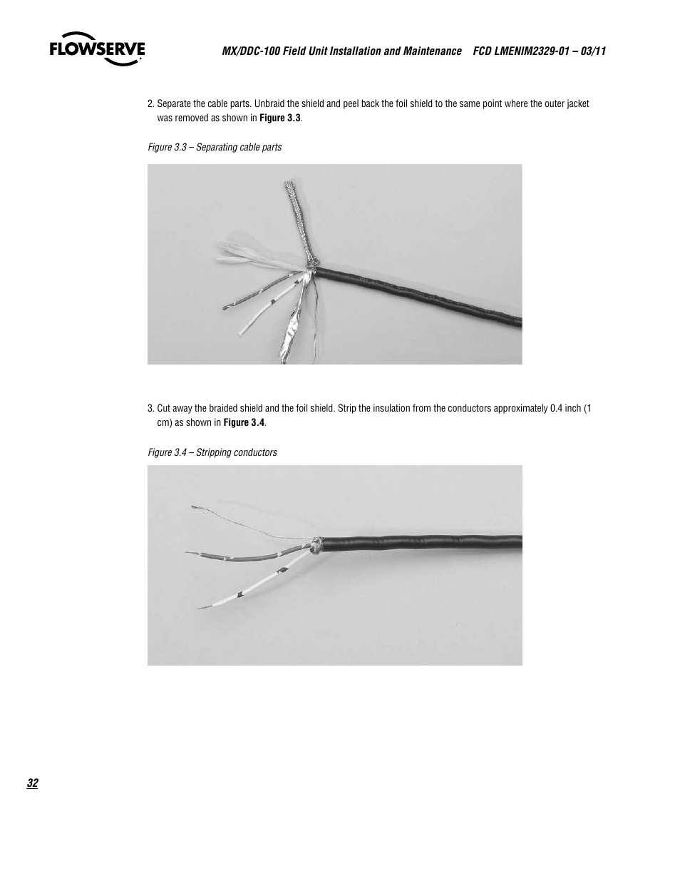 Flowserve MX-100 Field Unit User Manual | Page 32 / 66