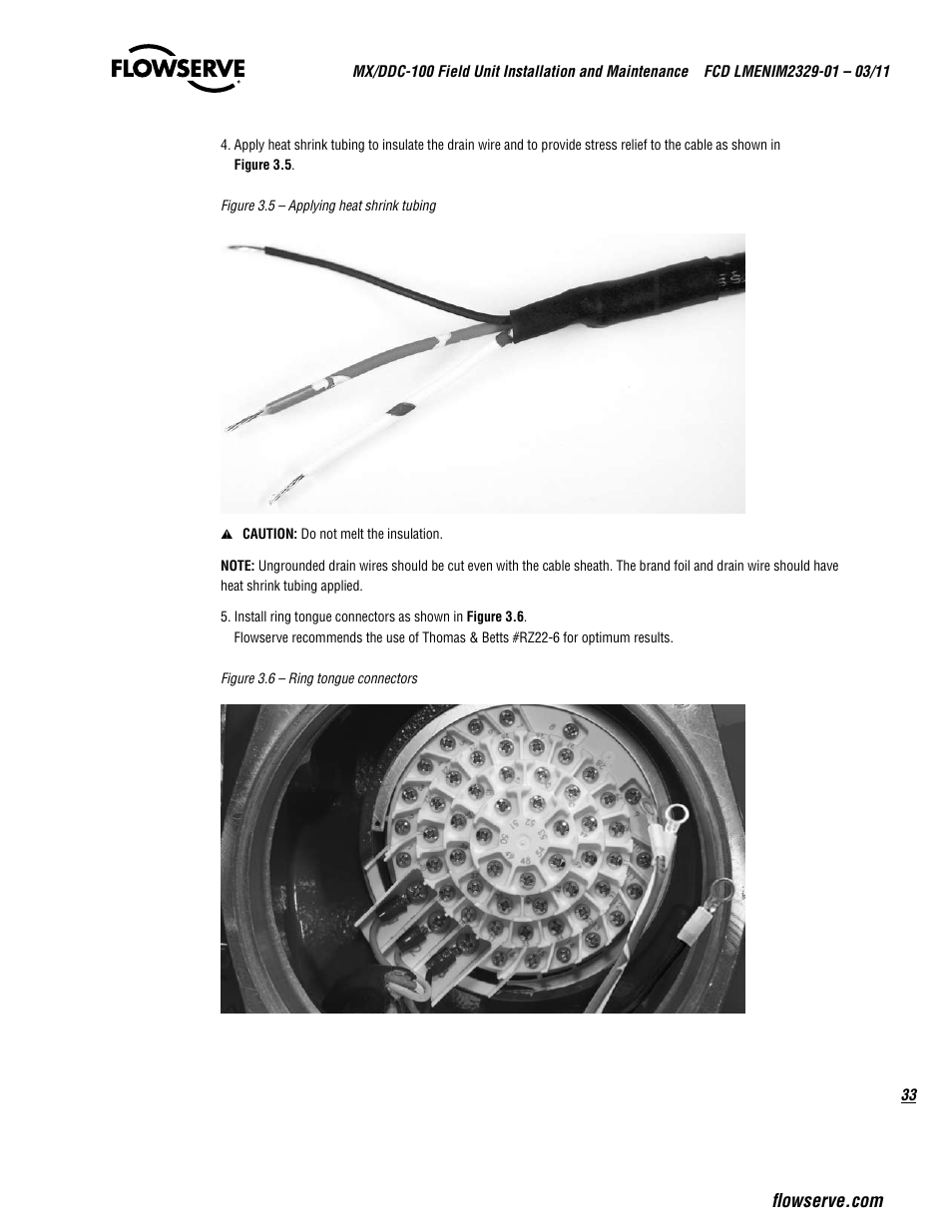 Flowserve MX-100 Field Unit User Manual | Page 33 / 66