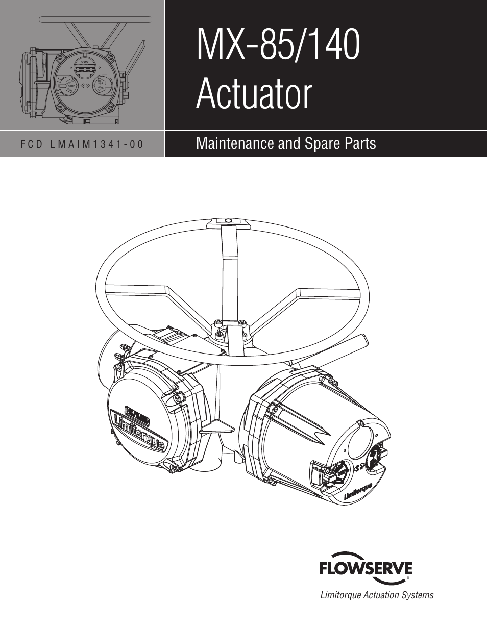 Flowserve MX-85 Actuator User Manual | 96 pages