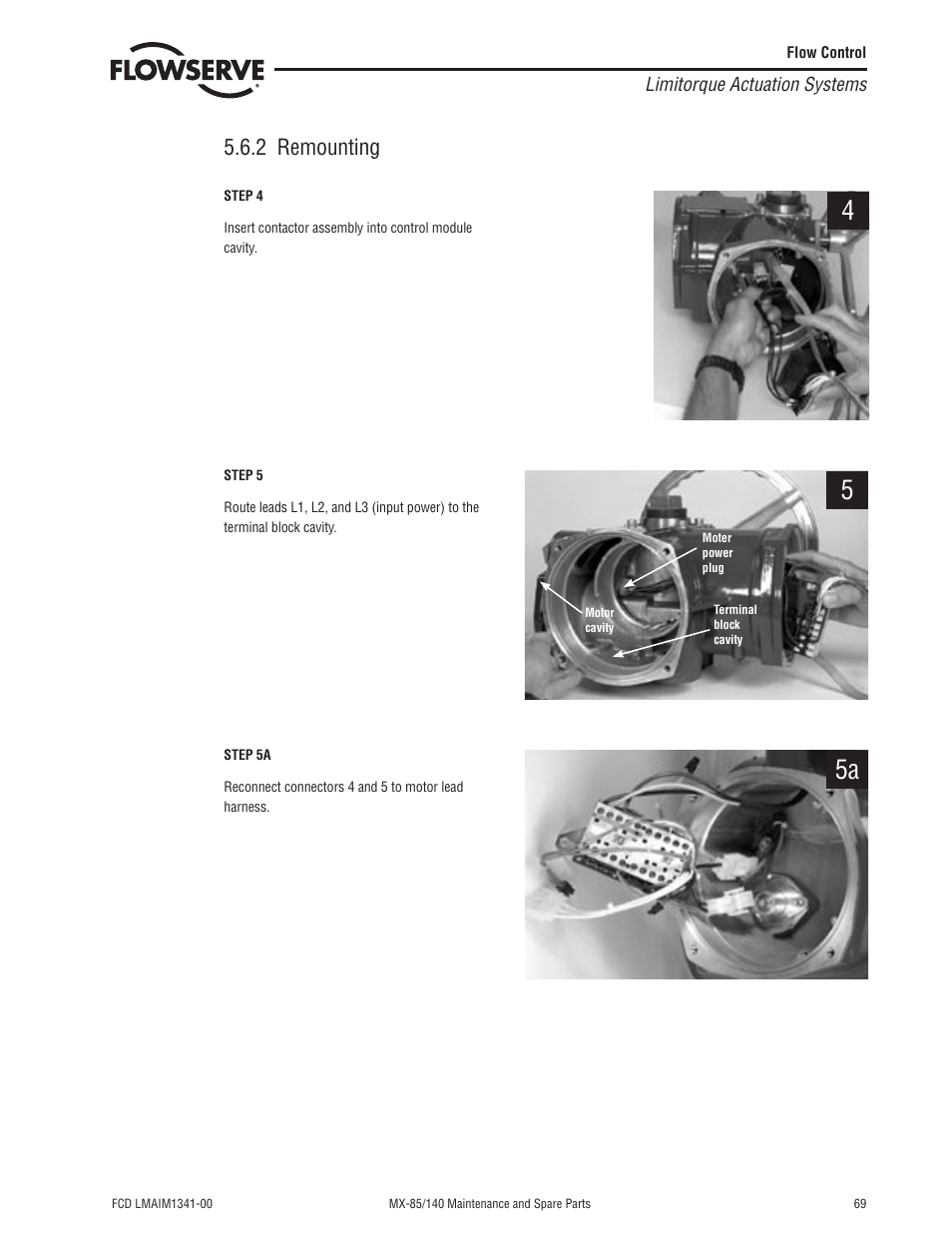 2 remounting | Flowserve MX-85 Actuator User Manual | Page 77 / 96