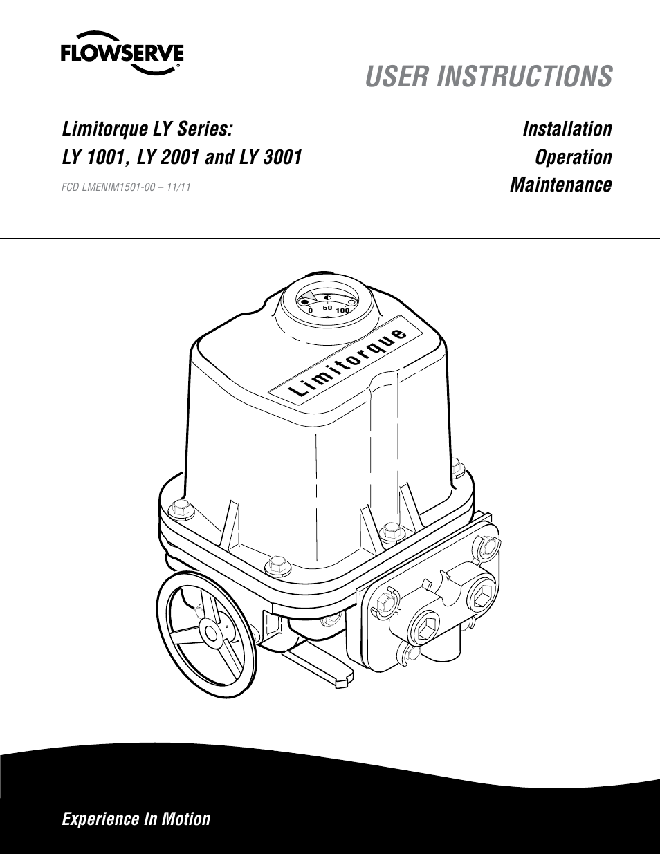 Flowserve LY Series Limitorque User Manual | 64 pages