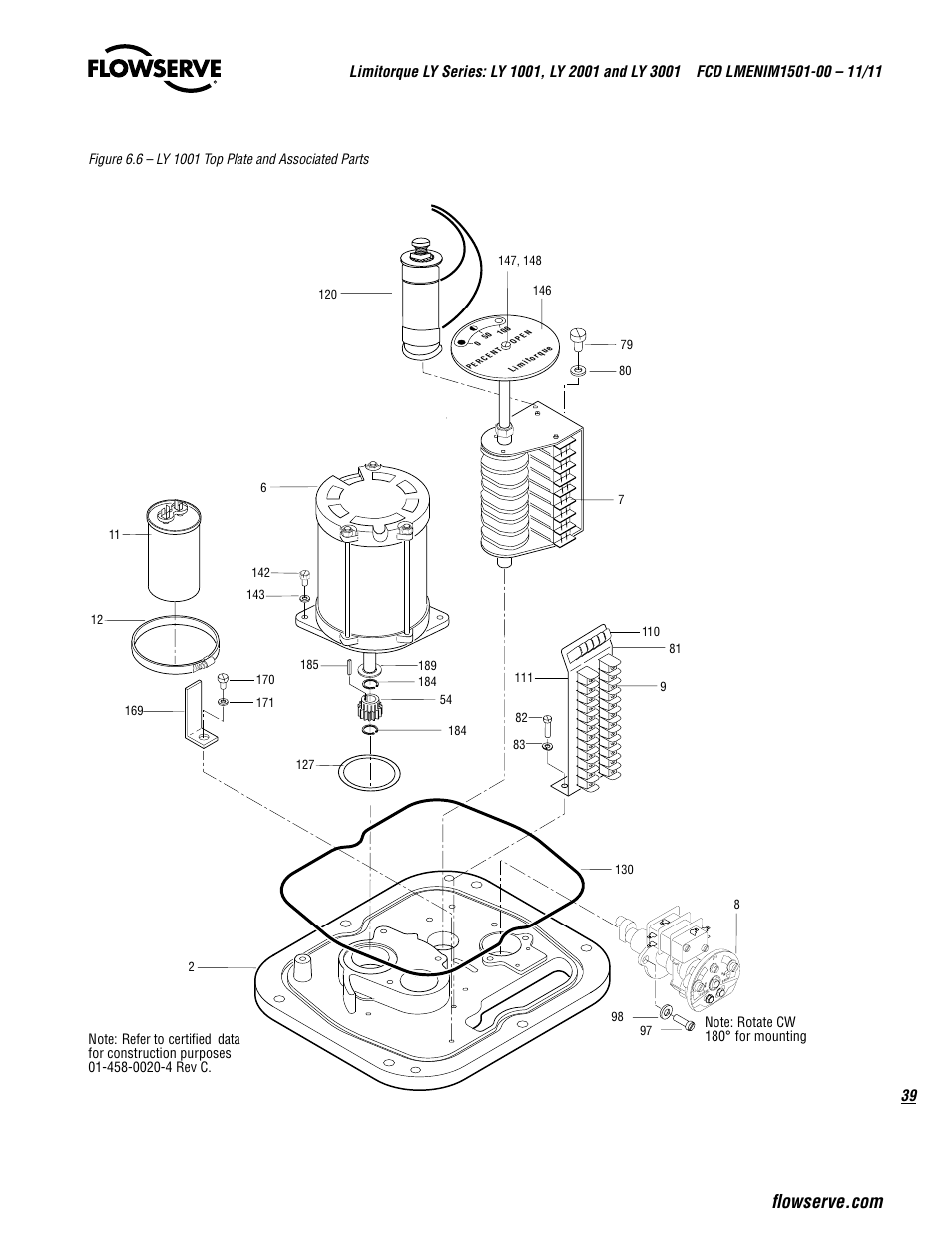 Flowserve LY Series Limitorque User Manual | Page 39 / 64