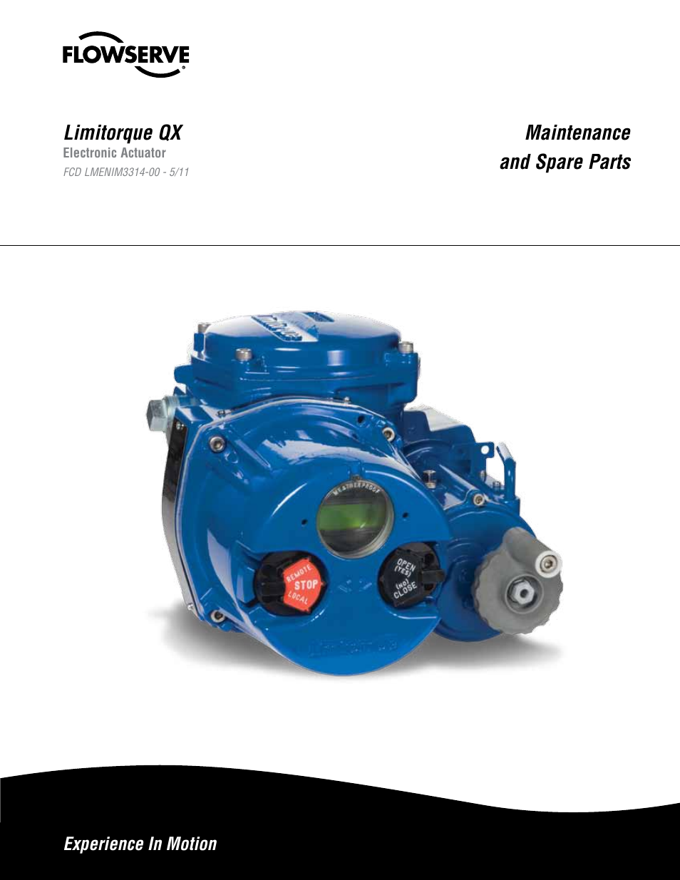 Flowserve QX
 Limitorque User Manual | 82 pages