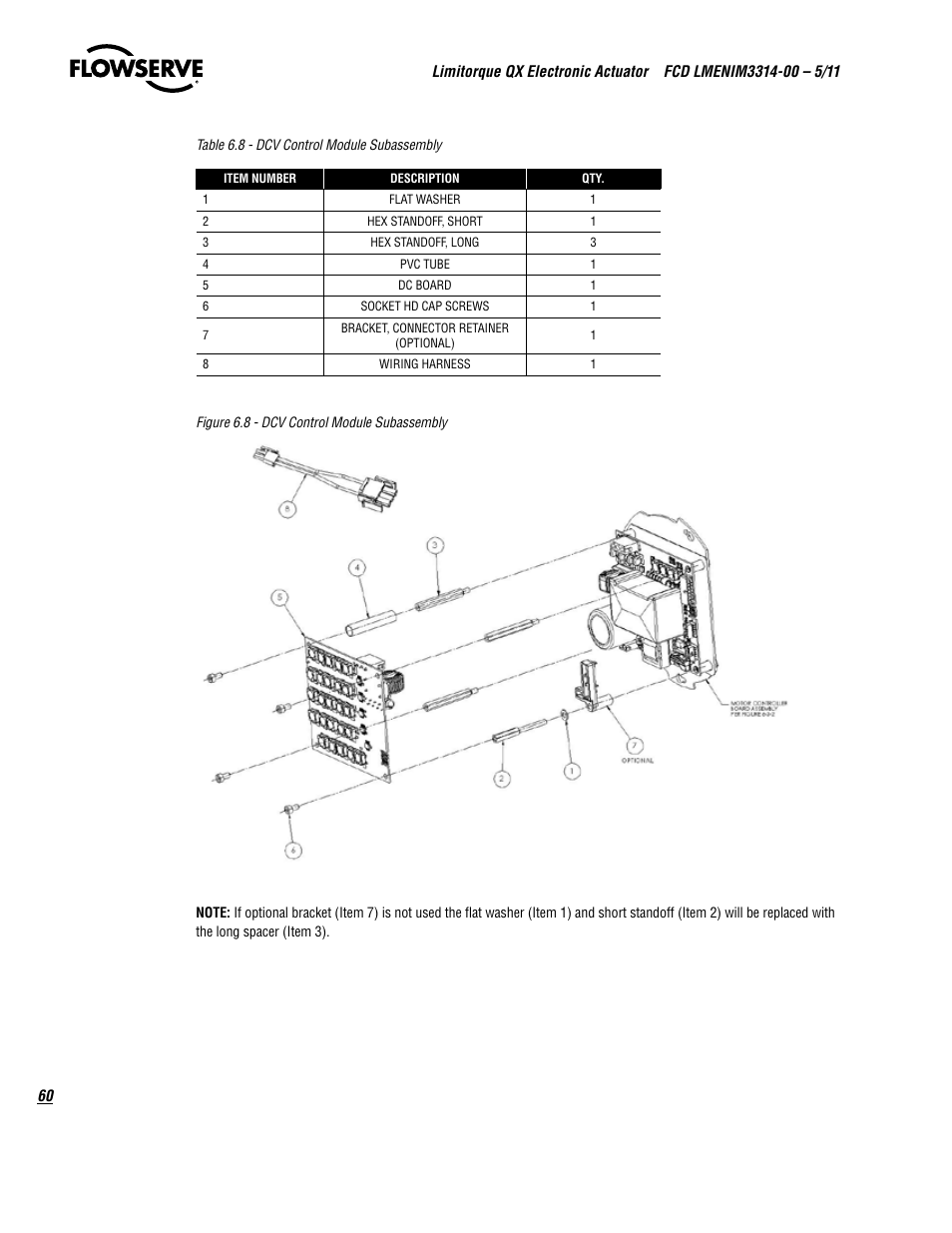 Flowserve QX
 Limitorque User Manual | Page 60 / 82