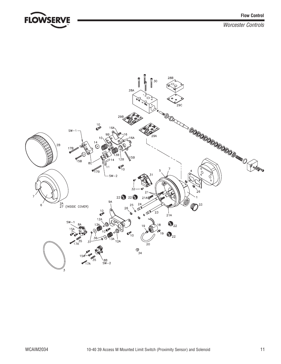 Flowserve 10-40 39 Access M Worcester Controls User Manual | Page 11 / 12