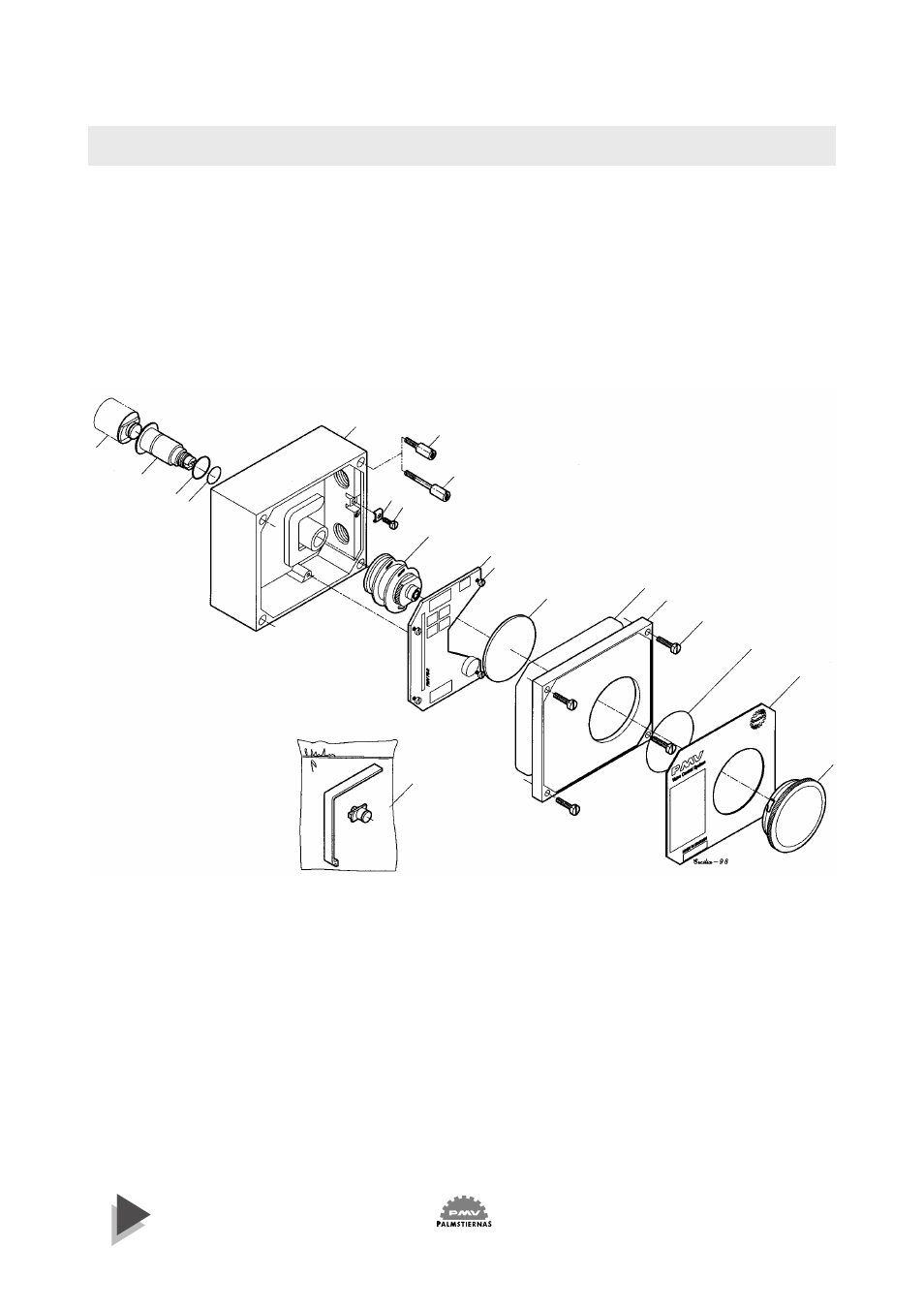 Spare parts | Flowserve PMV Valve Control System User Manual | Page 17 / 20