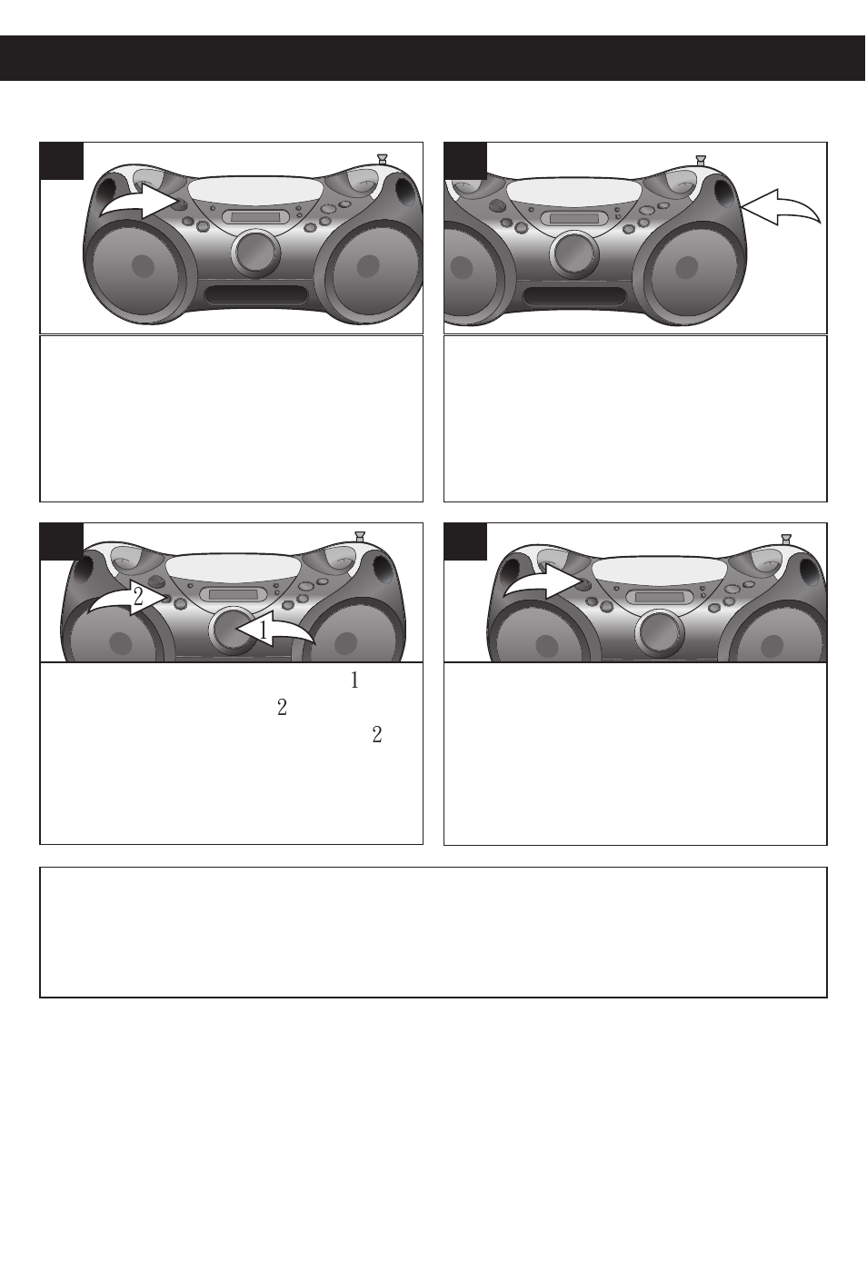 Curtis RCD674 User Manual | Page 6 / 15