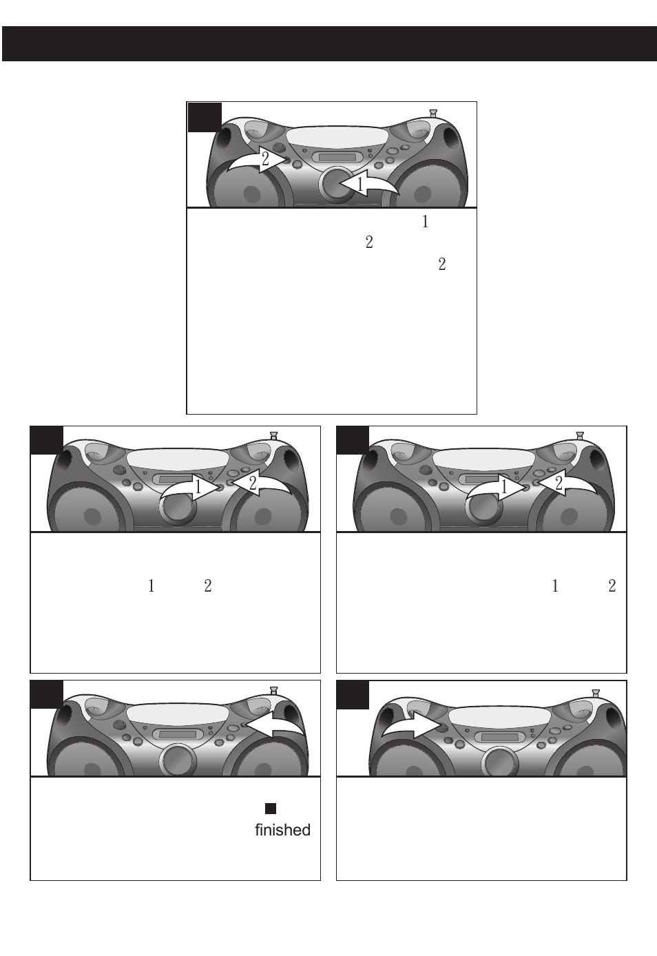Curtis RCD674 User Manual | Page 8 / 15