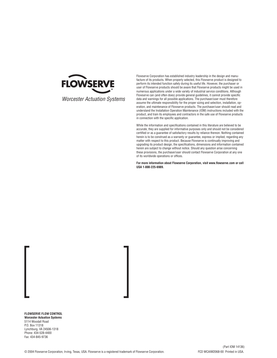 Flowserve 75 Series DeviceNet Interface User Manual | Page 12 / 12