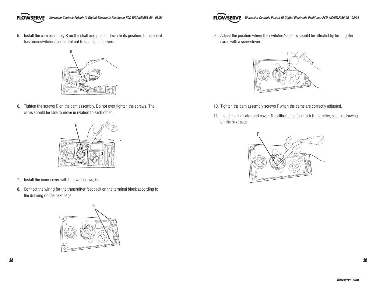 Flowserve Pulsair III Digital User Manual | Page 25 / 32
